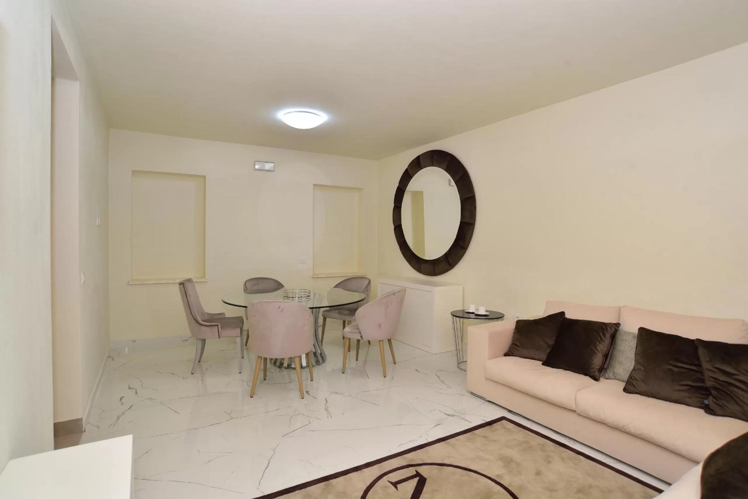 Living room in M2 Hotel