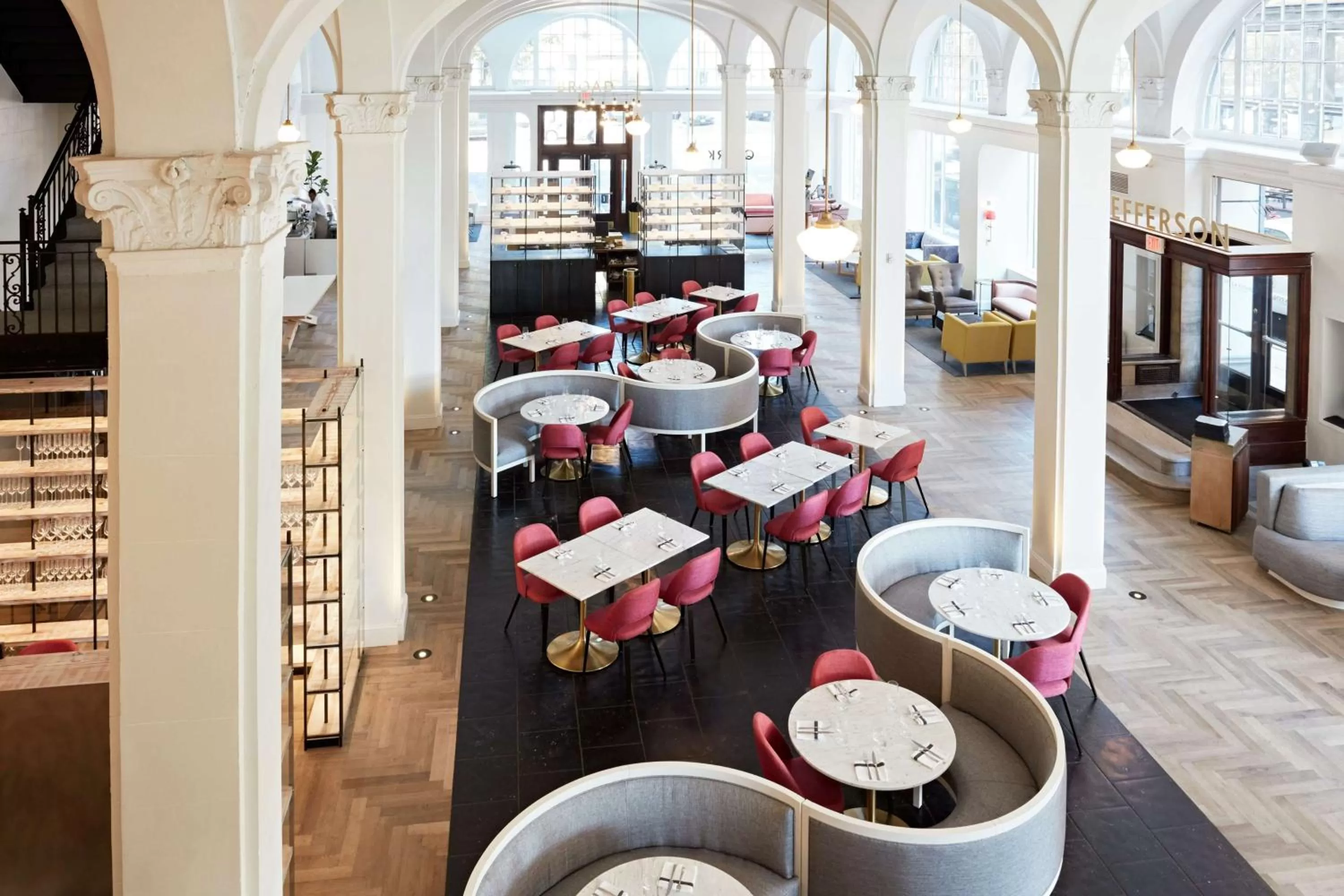 Restaurant/places to eat in Quirk Hotel Richmond