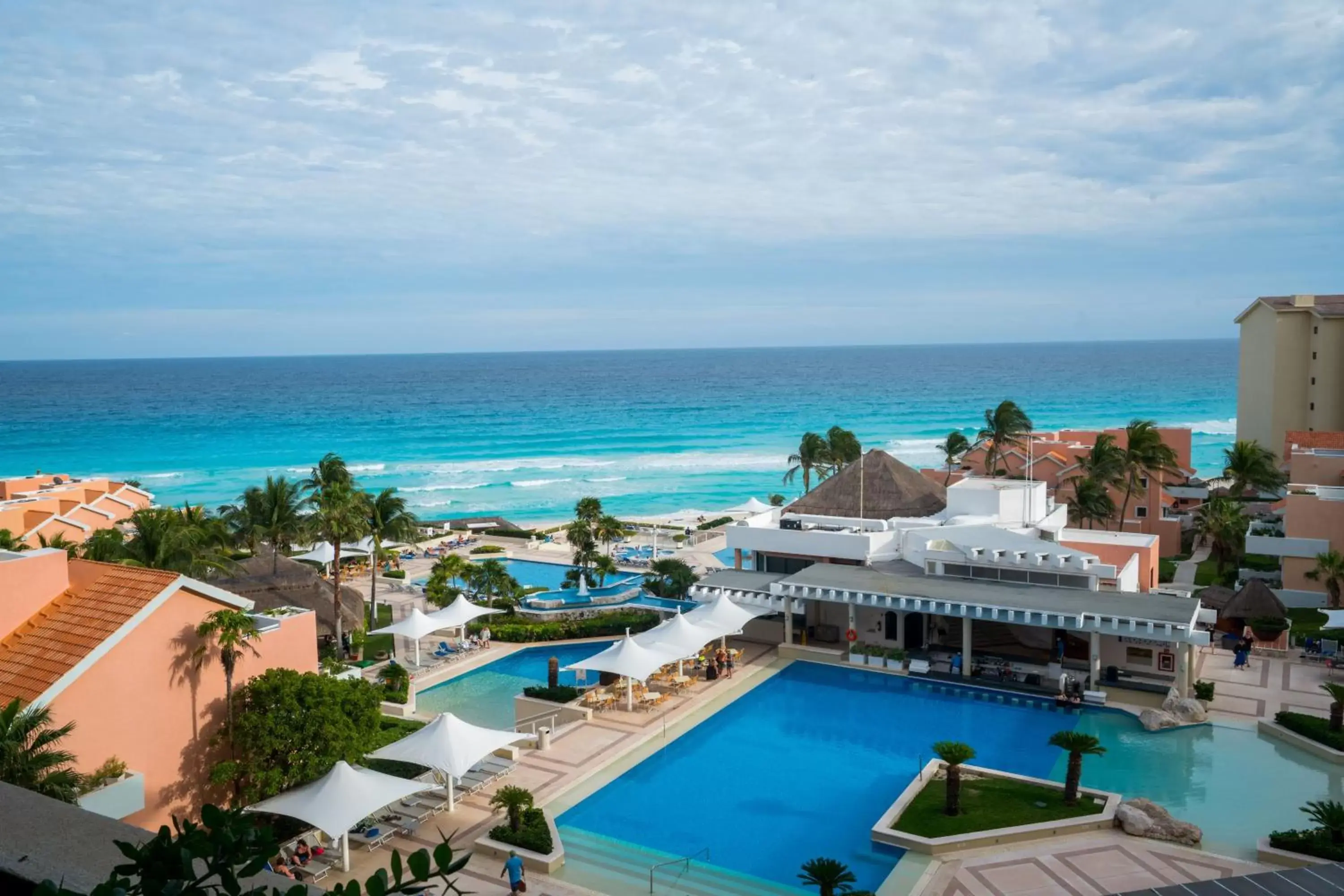 Property building, Pool View in Wyndham Grand Cancun All Inclusive Resort & Villas