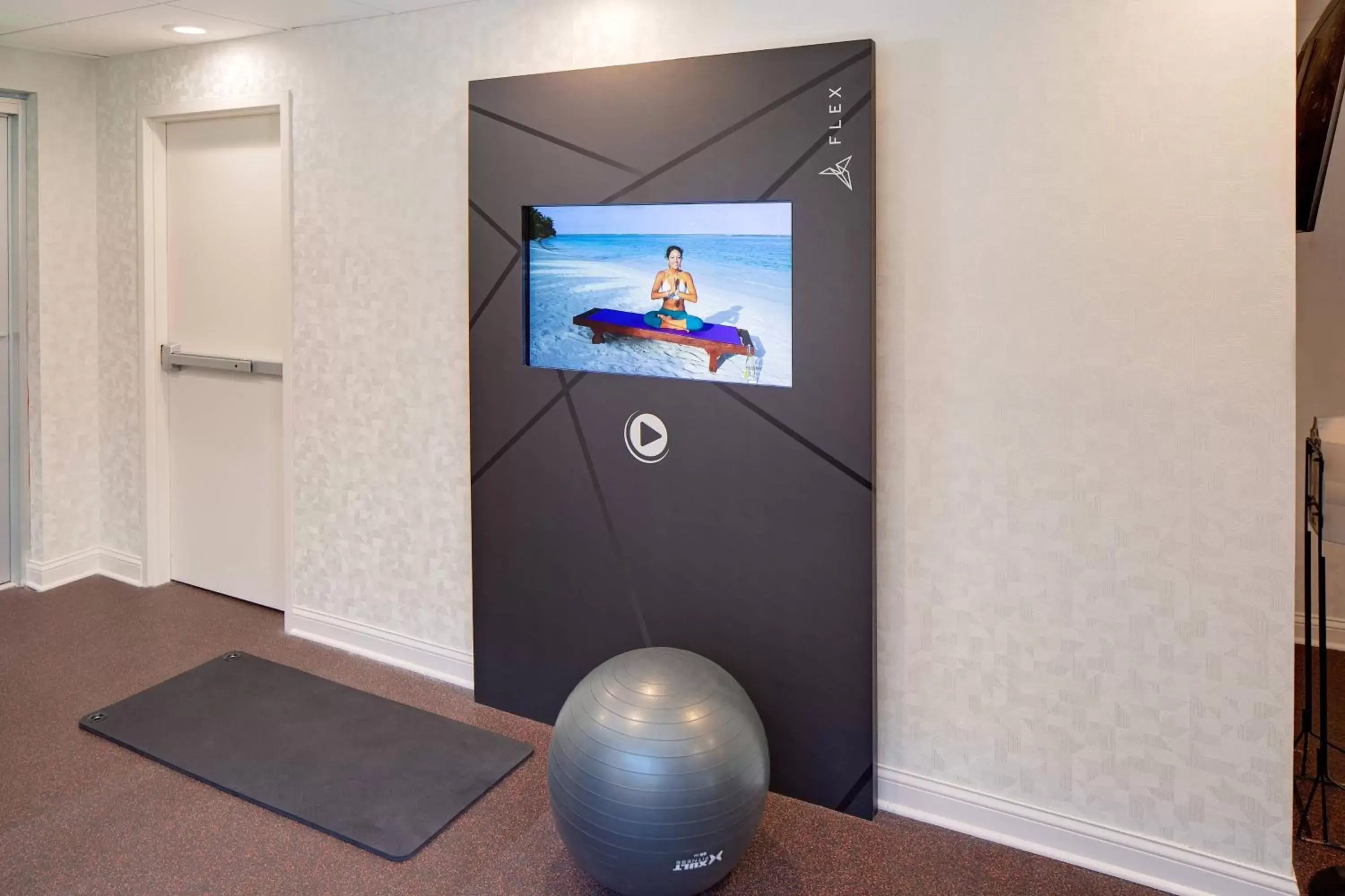 Fitness centre/facilities, TV/Entertainment Center in Cincinnati Marriott at RiverCenter