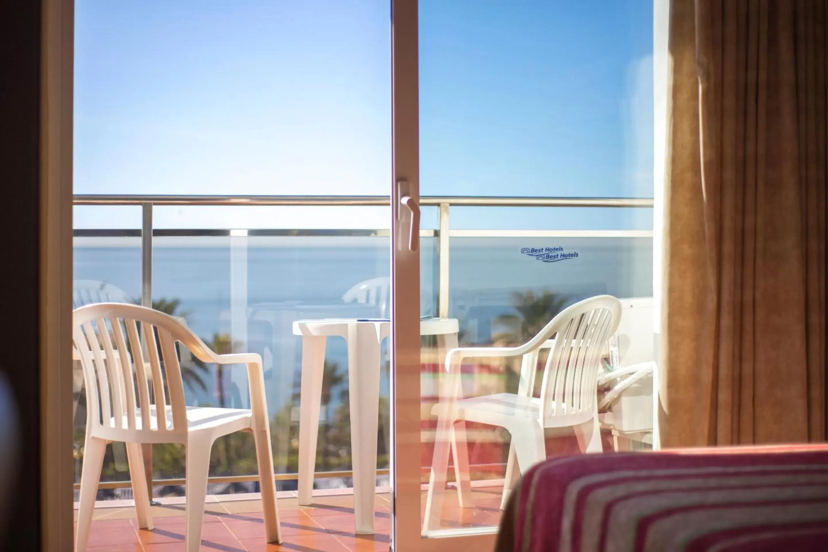 Balcony/Terrace, Sea View in Hotel Best Siroco