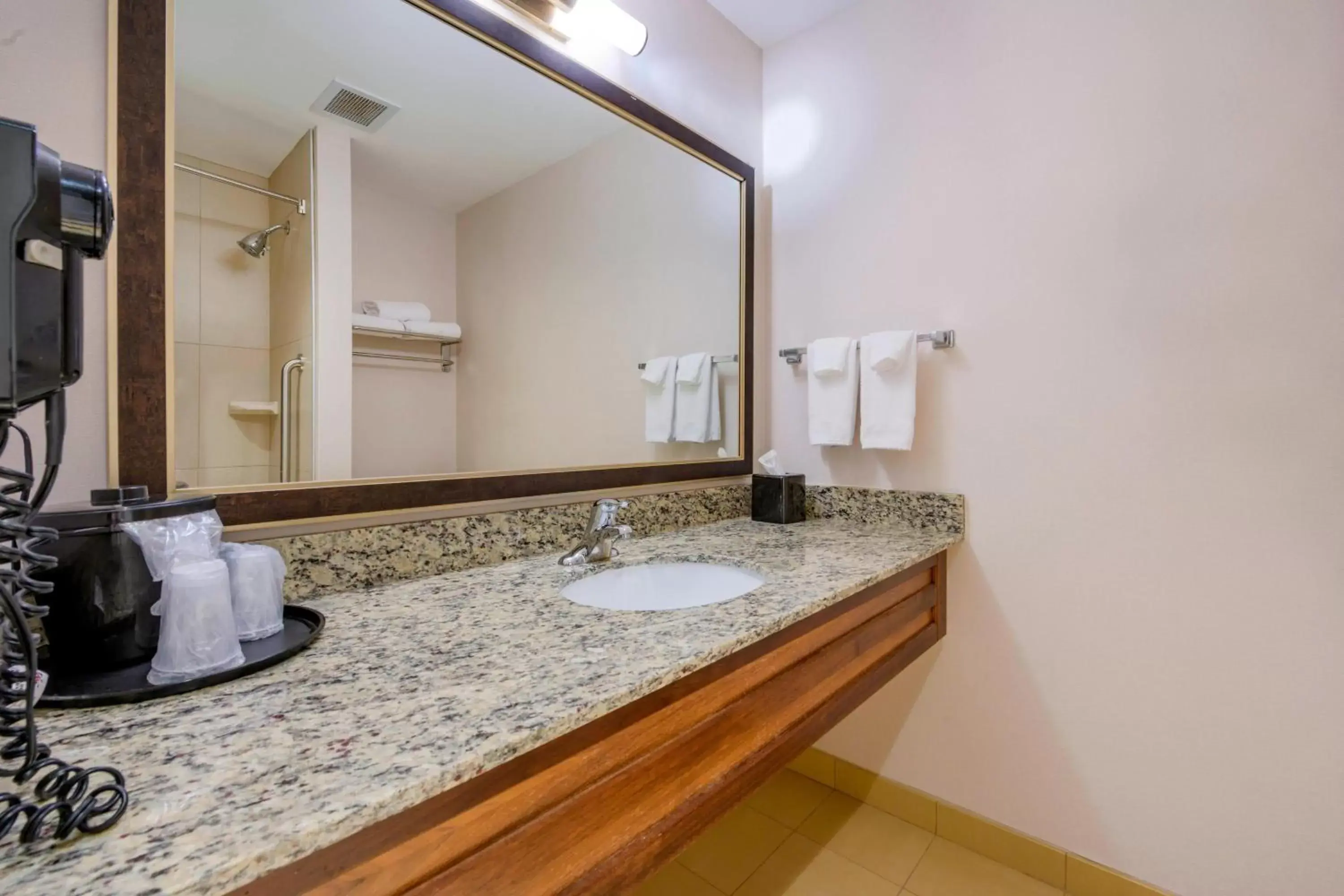 Bathroom in Fairfield Inn & Suites by Marriott Slippery Rock