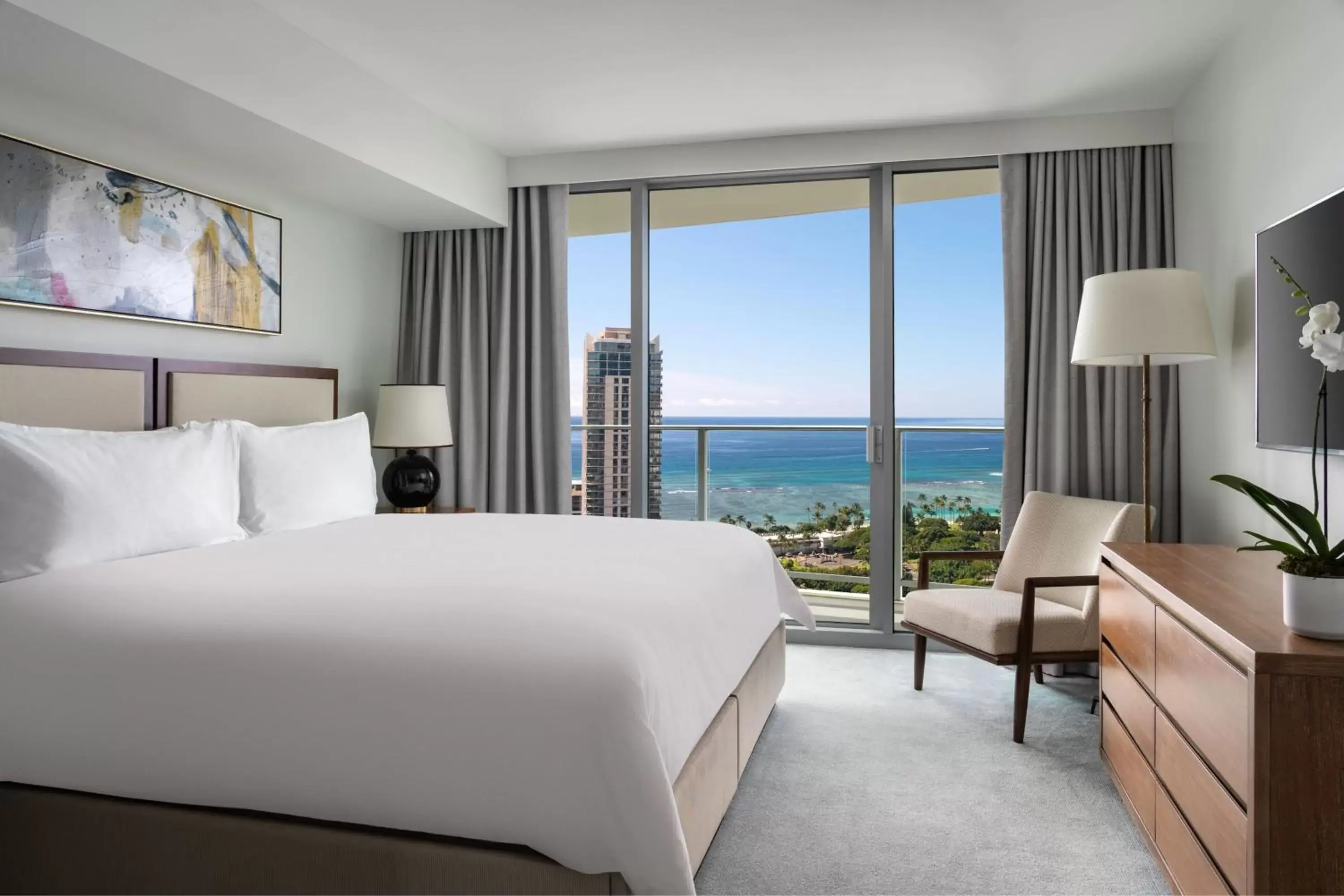 Bedroom in The Ritz-Carlton Residences, Waikiki Beach Hotel