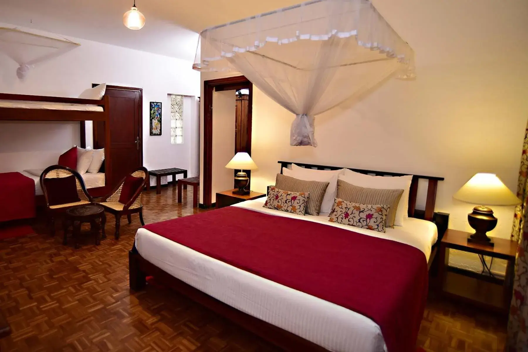 Bed in Colombo Villa at Cambridge Place