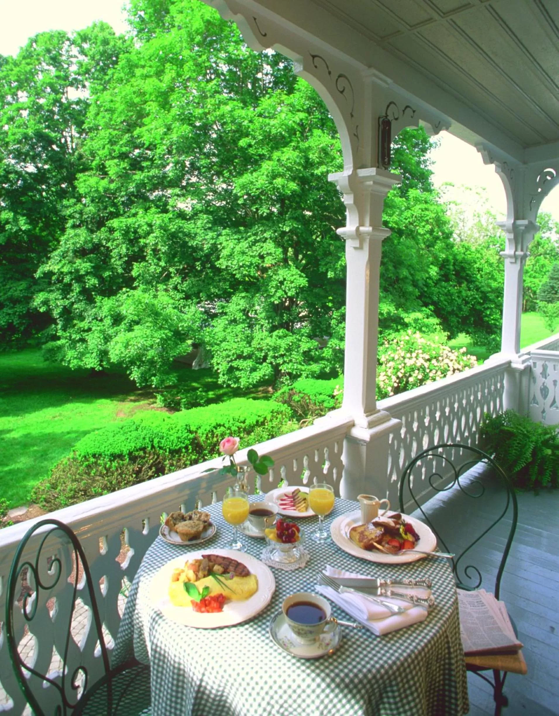 Balcony/Terrace in Woolverton Inn
