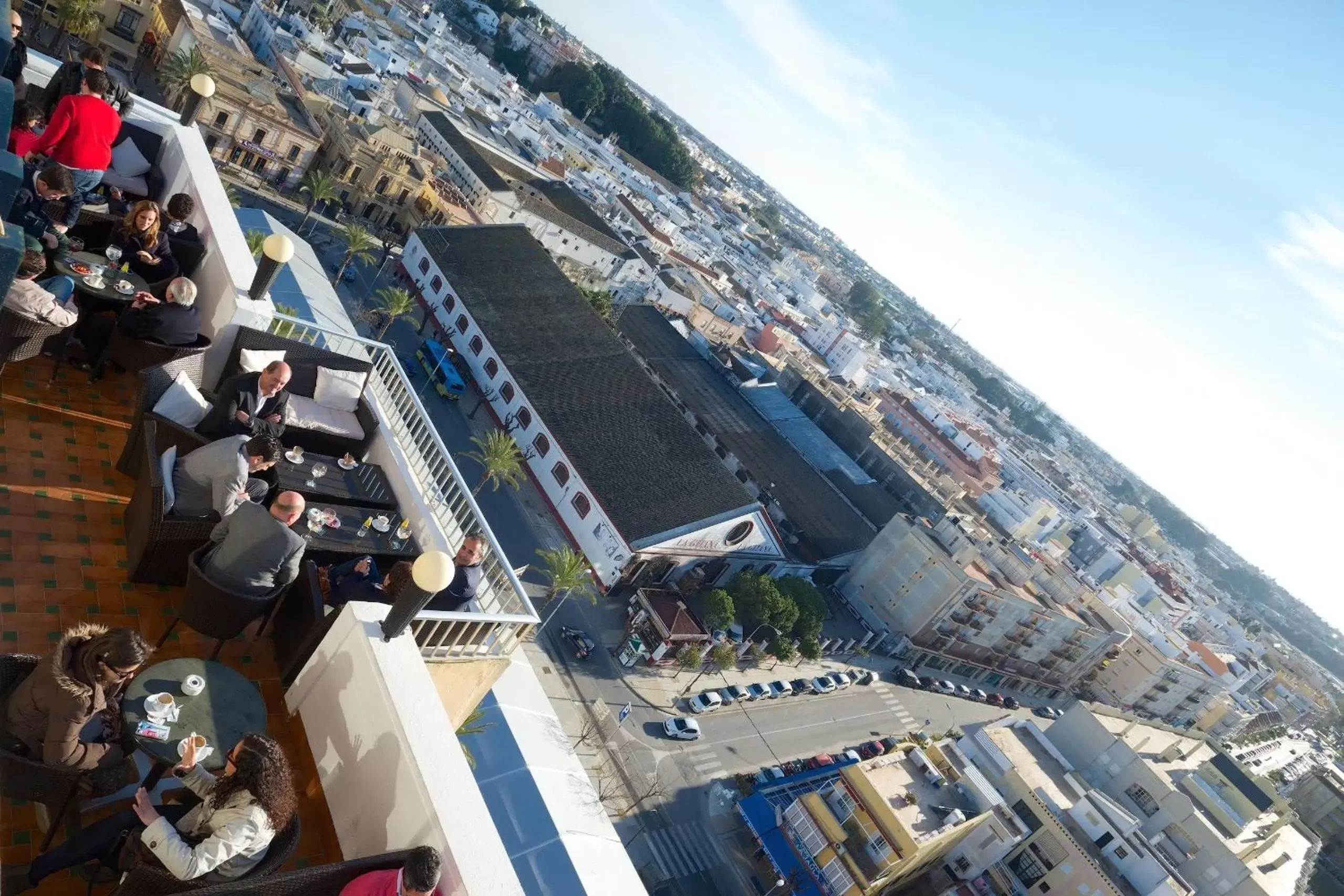 Bird's eye view, Bird's-eye View in Hotel Guadalquivir