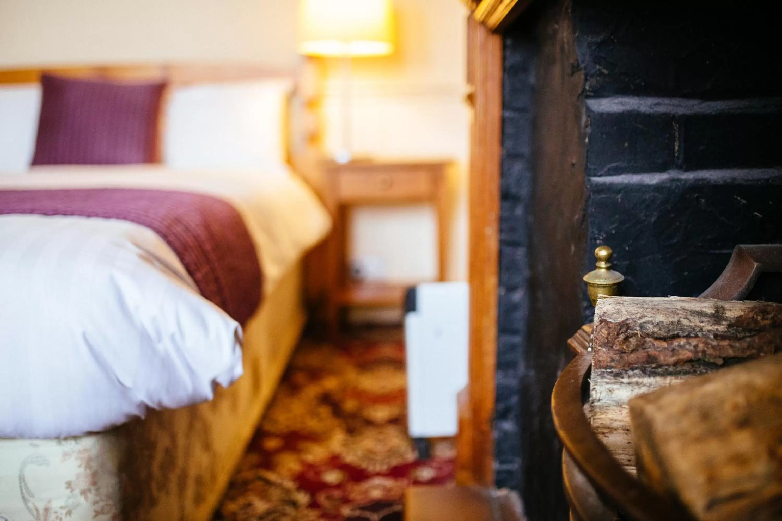 Decorative detail, Bed in Pymgate Lodge Hotel Manchester Airport