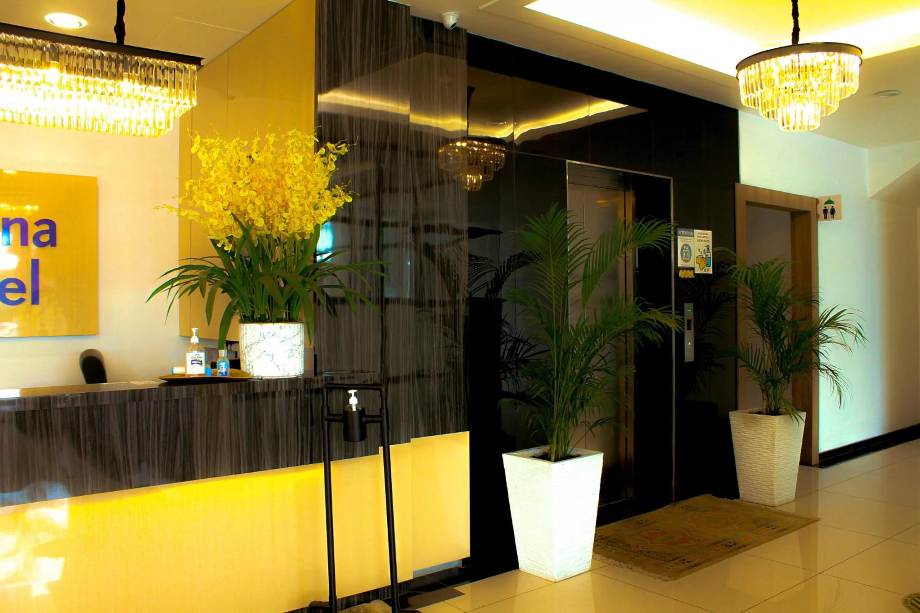 elevator in Savana Hotel & Serviced Apartments