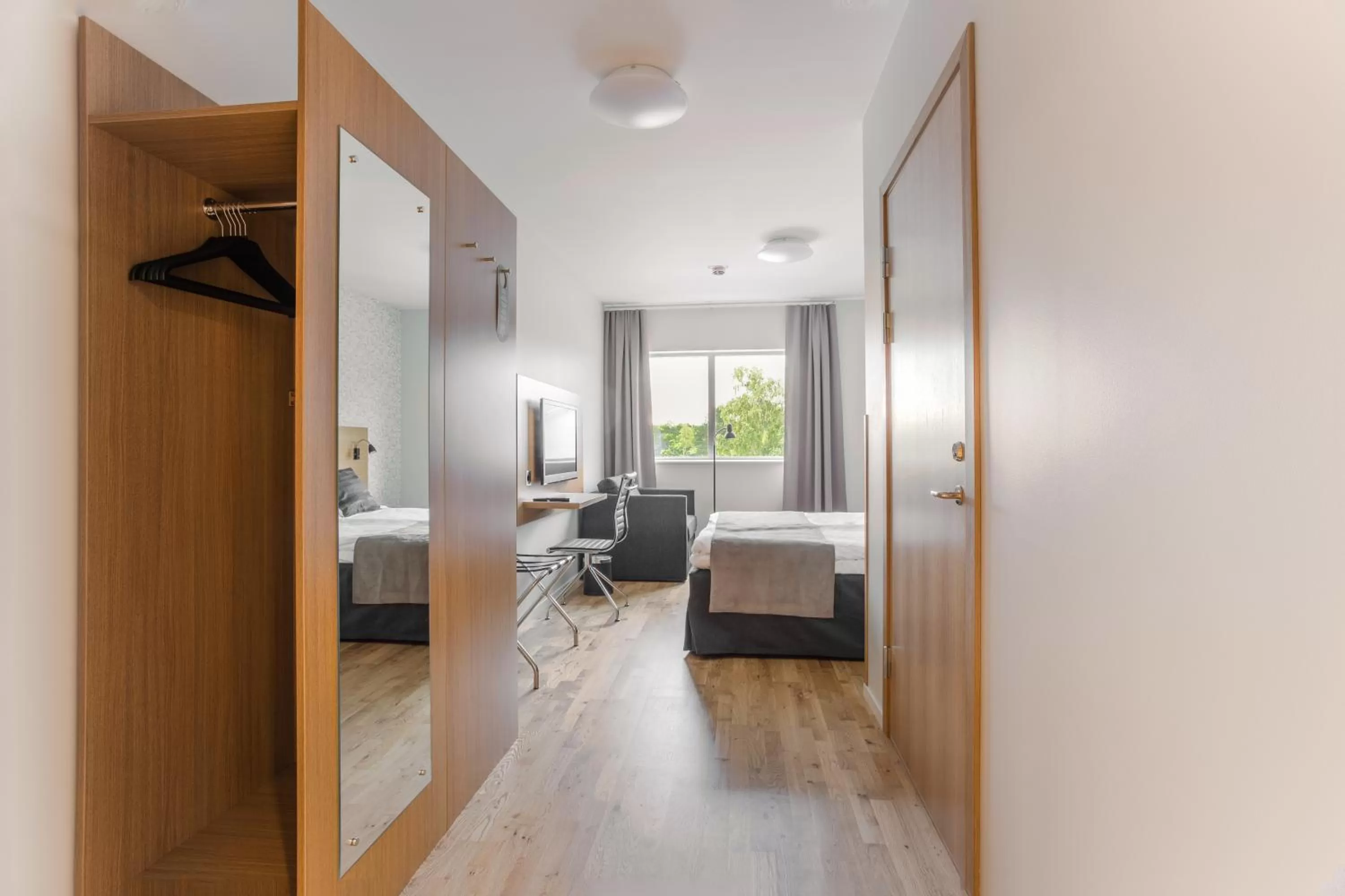 Bed in Hotel Spekeröd