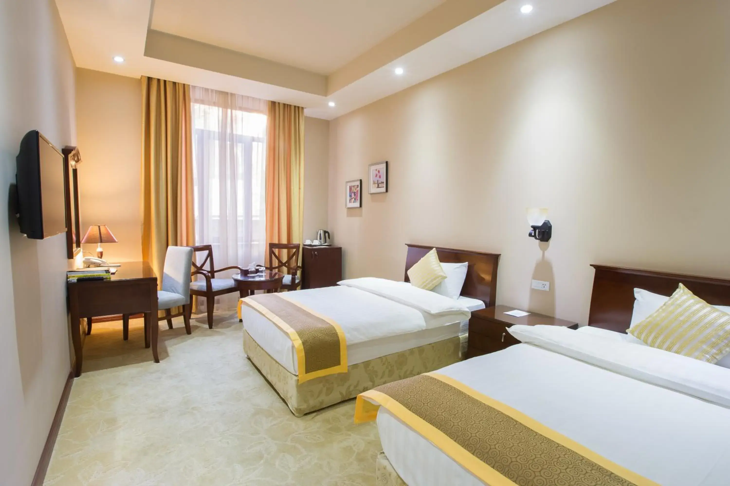 Bed in Diamond Hotel Yerevan