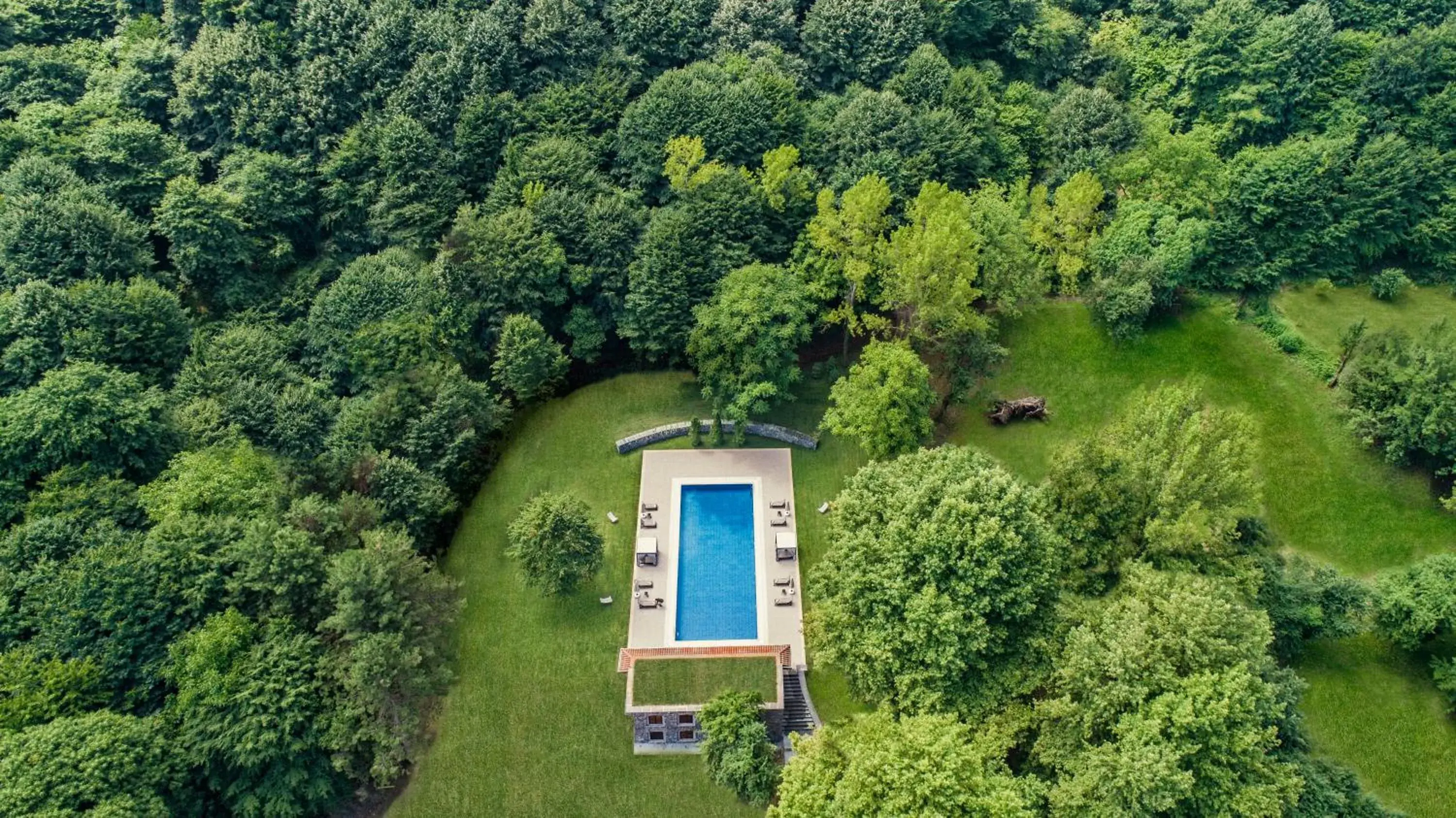 Swimming pool, Bird's-eye View in NG Sapanca Wellness & Convention