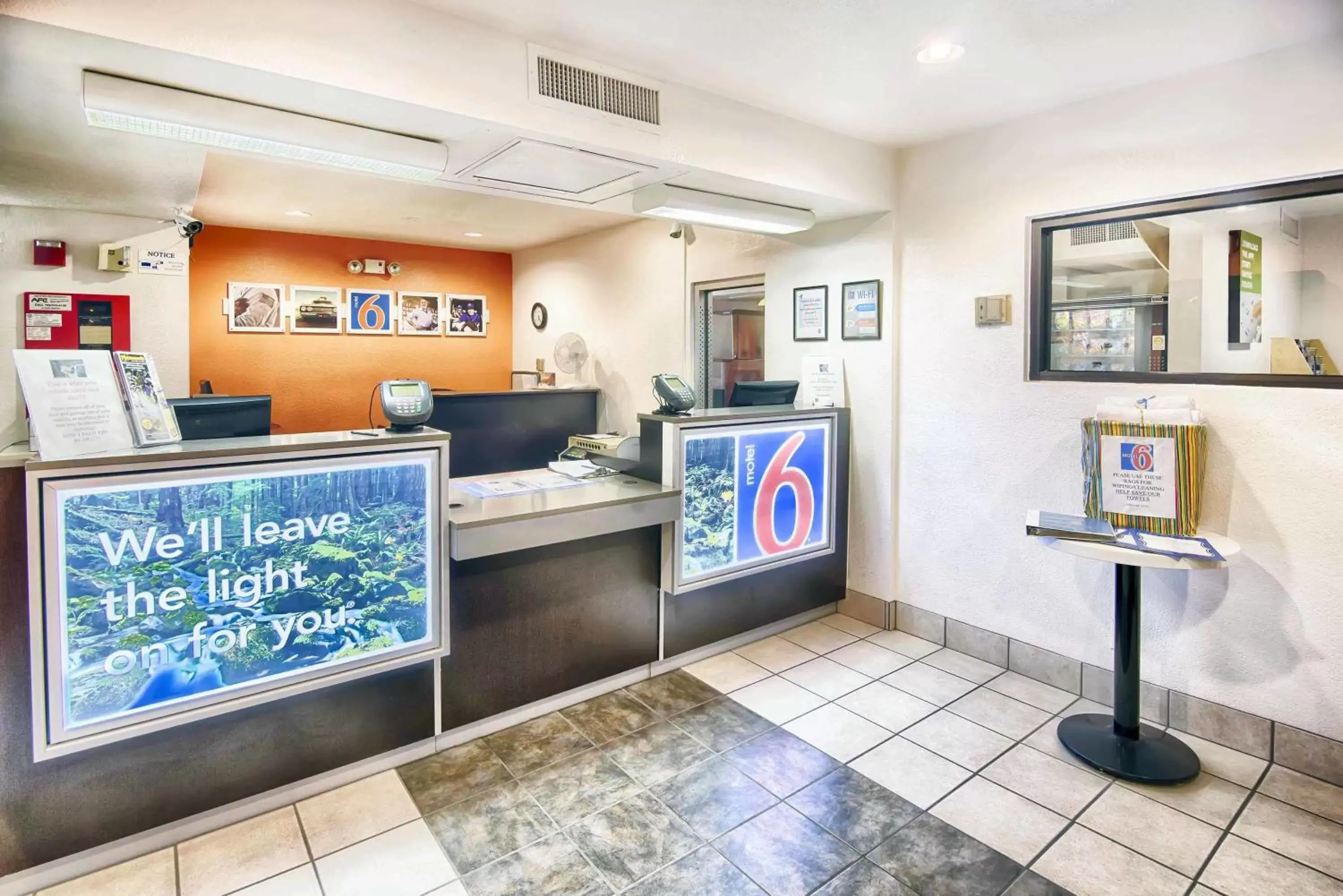 Lobby or reception, Lobby/Reception in Motel 6-Mammoth Lakes, CA