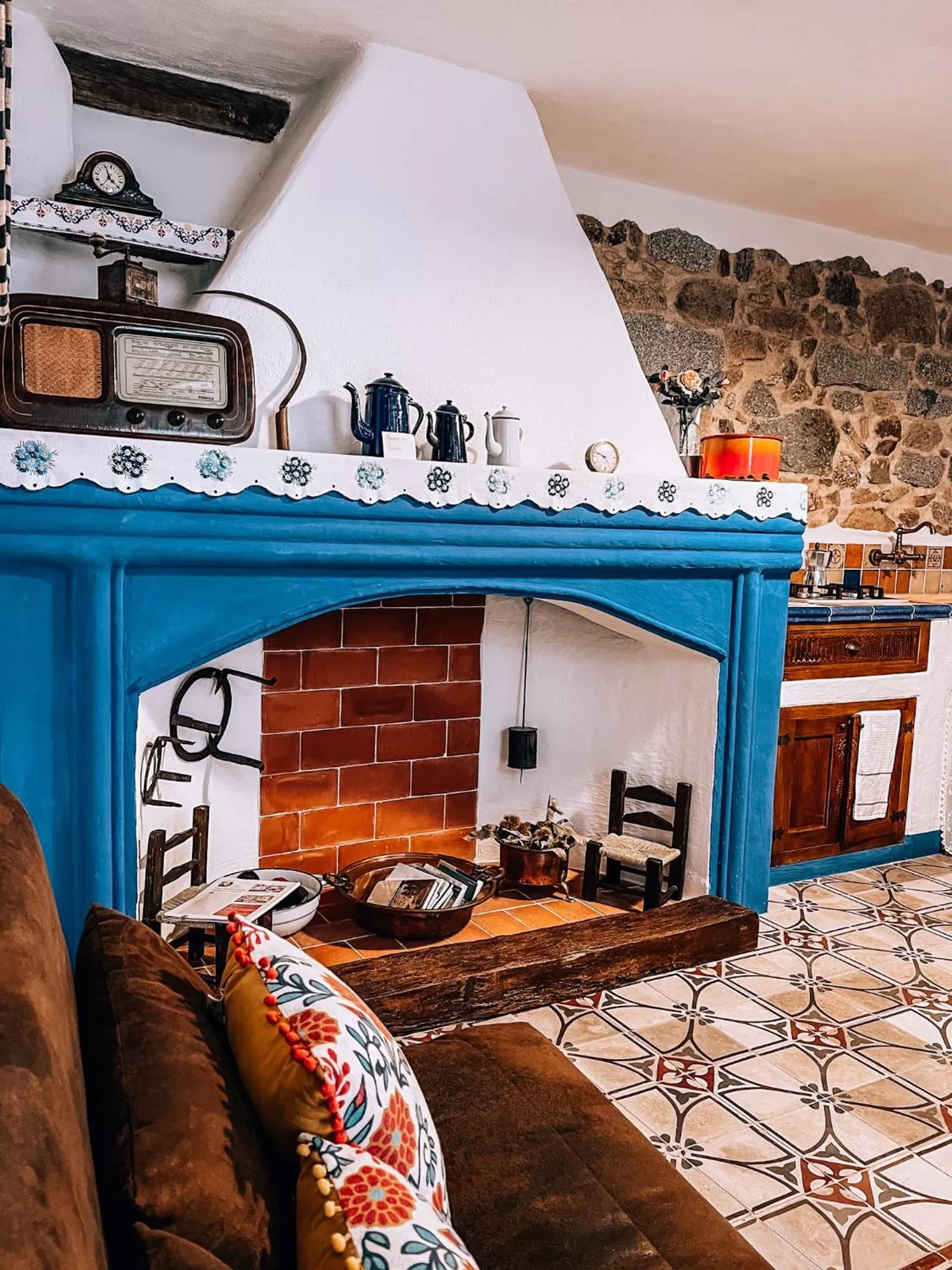 Living room in Casa Masini