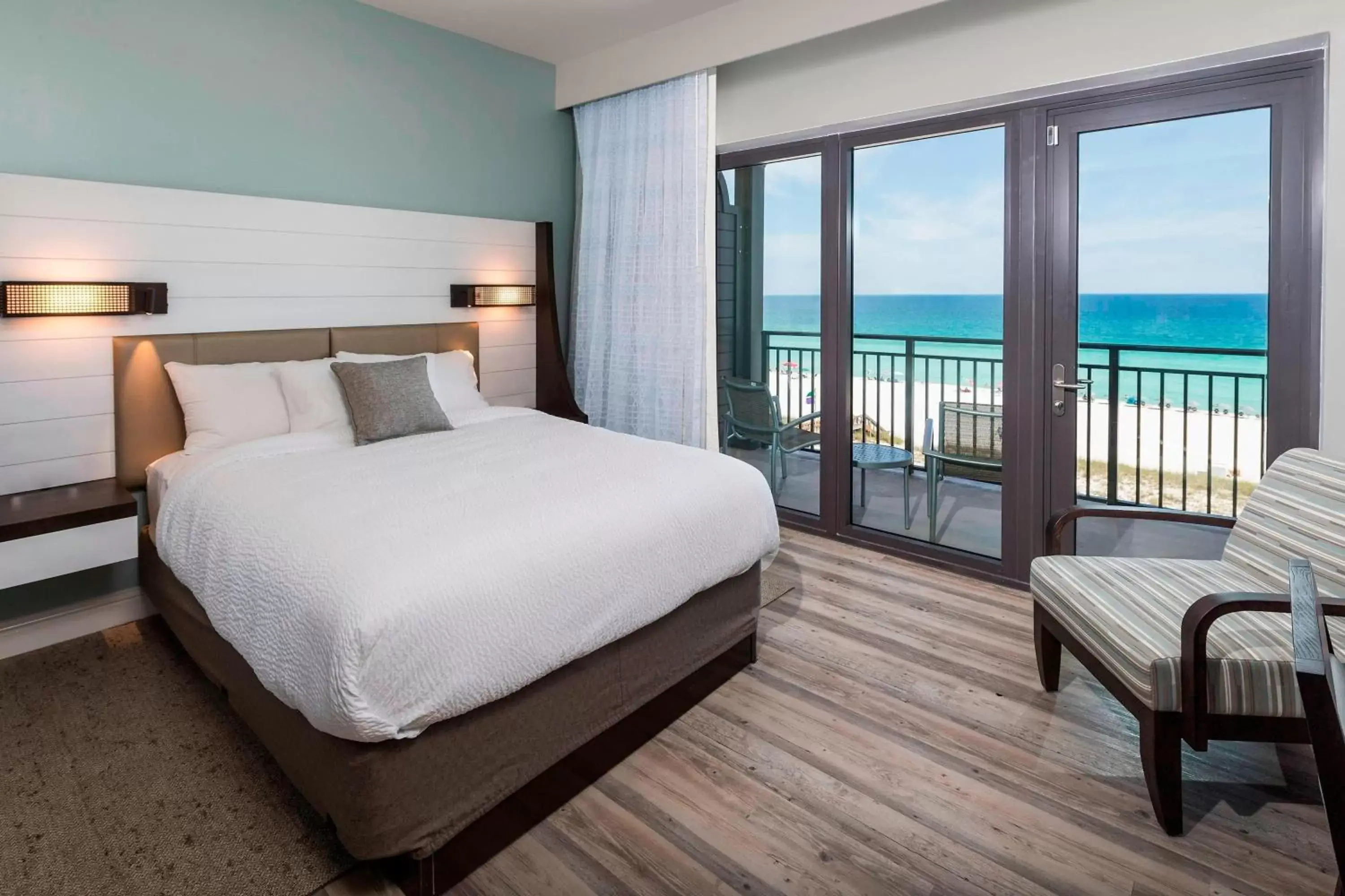 Bedroom, Bed in SpringHill Suites by Marriott Navarre Beach