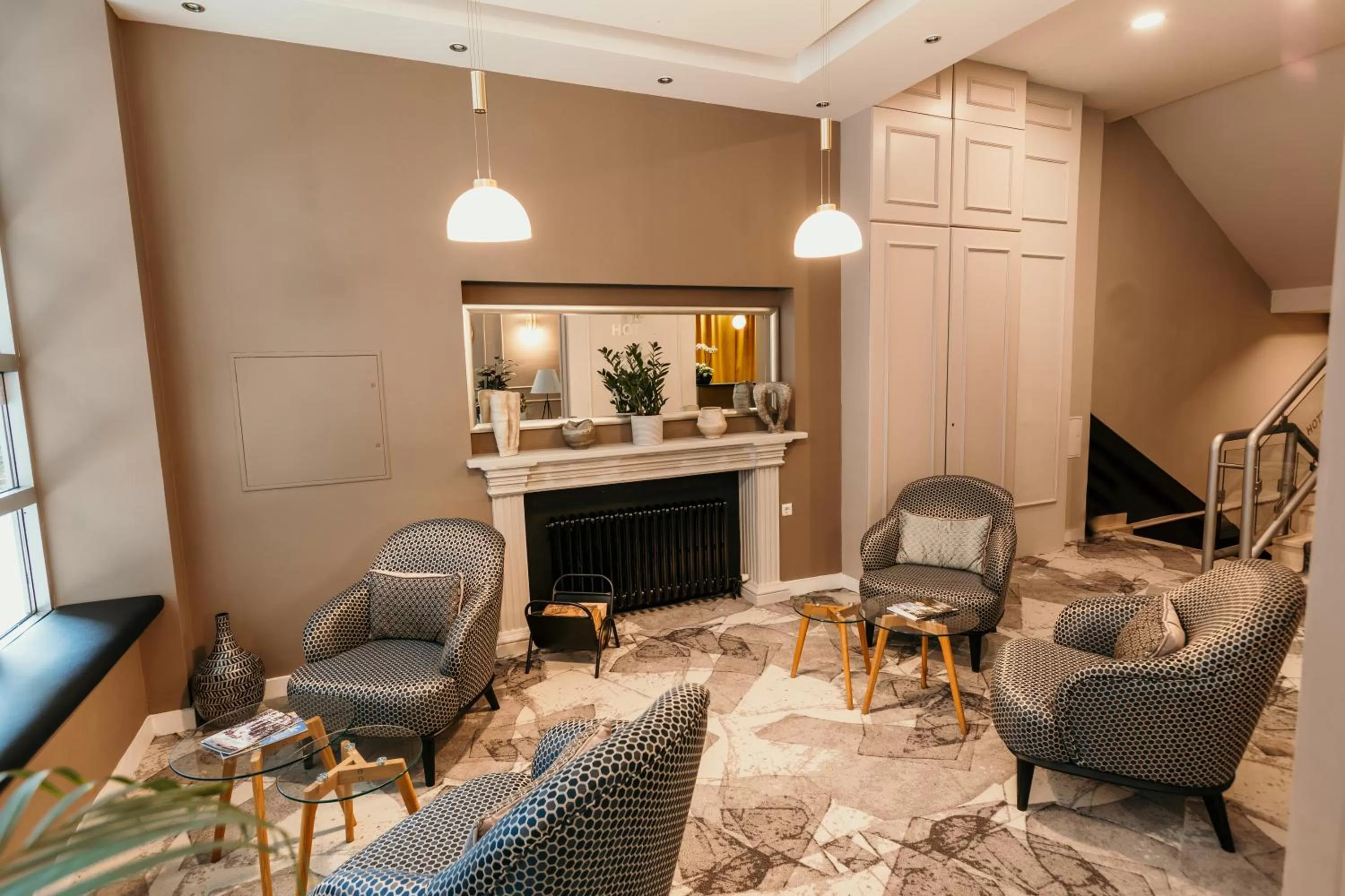 Lobby or reception in Hotel Sahat