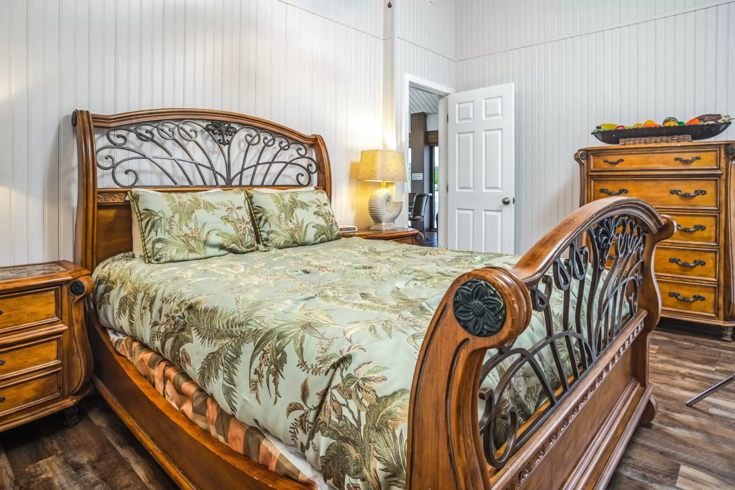 Bed in The BoatHouse