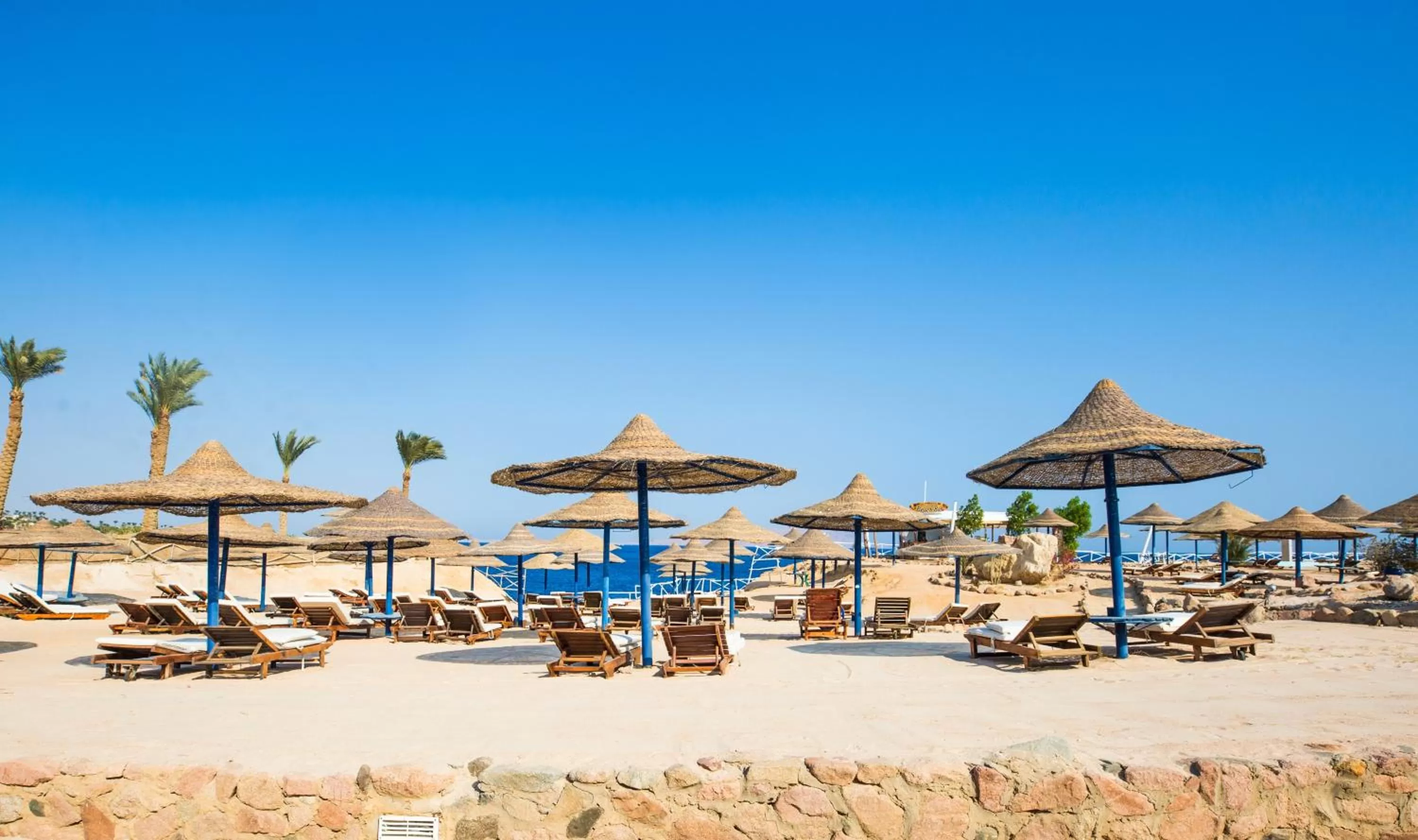 Beach in Pyramisa Beach Resort Sharm El Sheikh