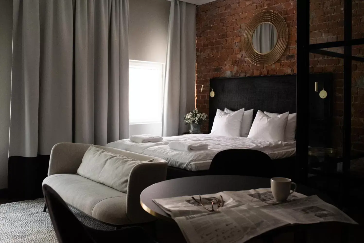 Bed in Bob W Koti Katajanokka Bed in Bob W Koti Katajanokka