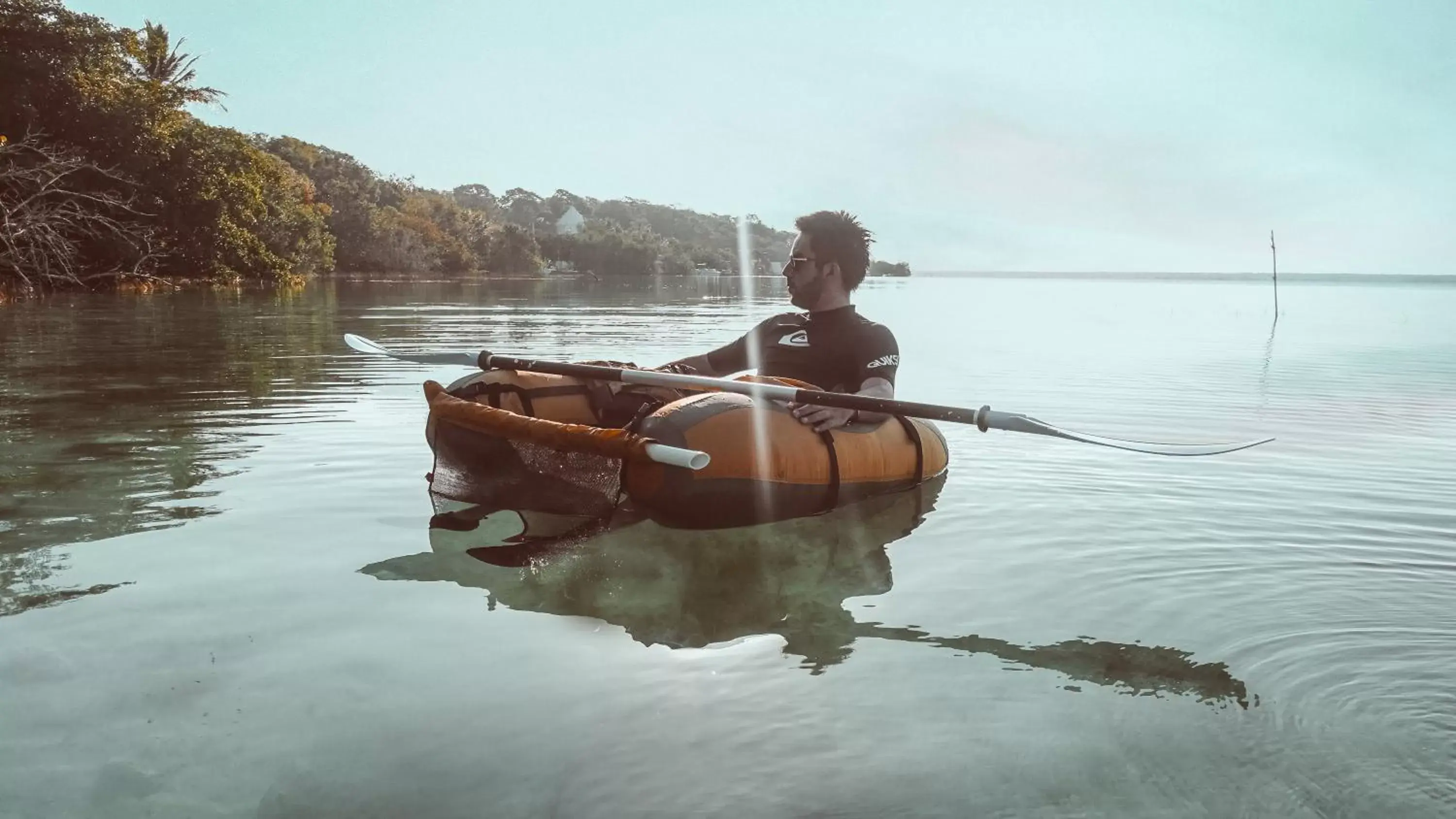 Natural landscape, Canoeing in MBH Maya Bacalar Hotel Boutique