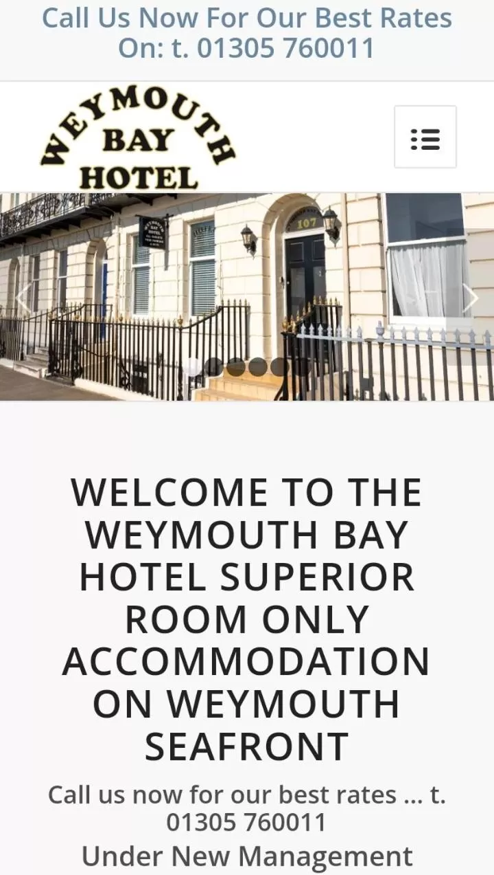 Property building in Weymouth Bay Hotel