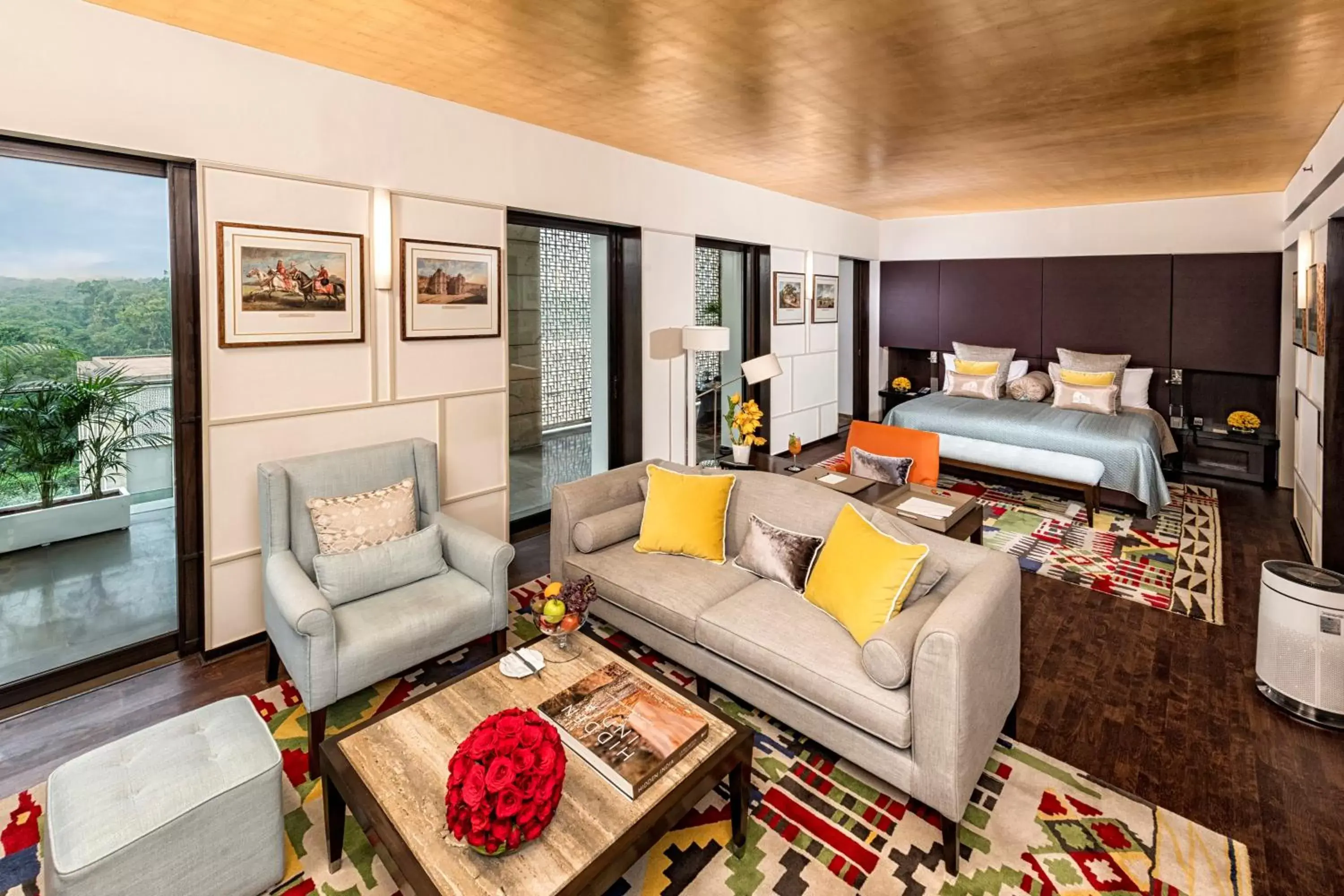 Living room, Seating Area in The Lodhi - A member of The Leading Hotels Of The World