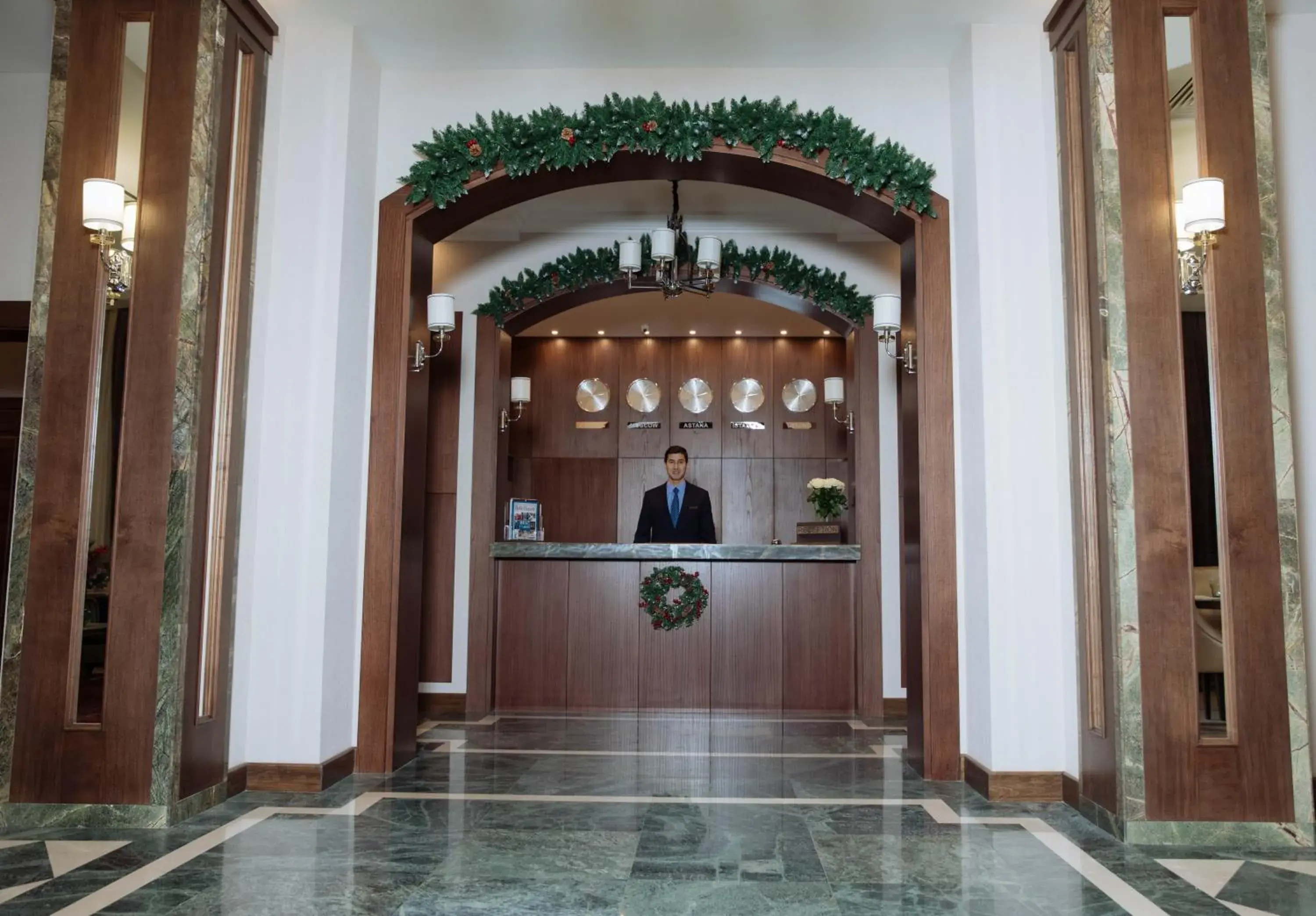 Lobby or reception in Garden Park Inn