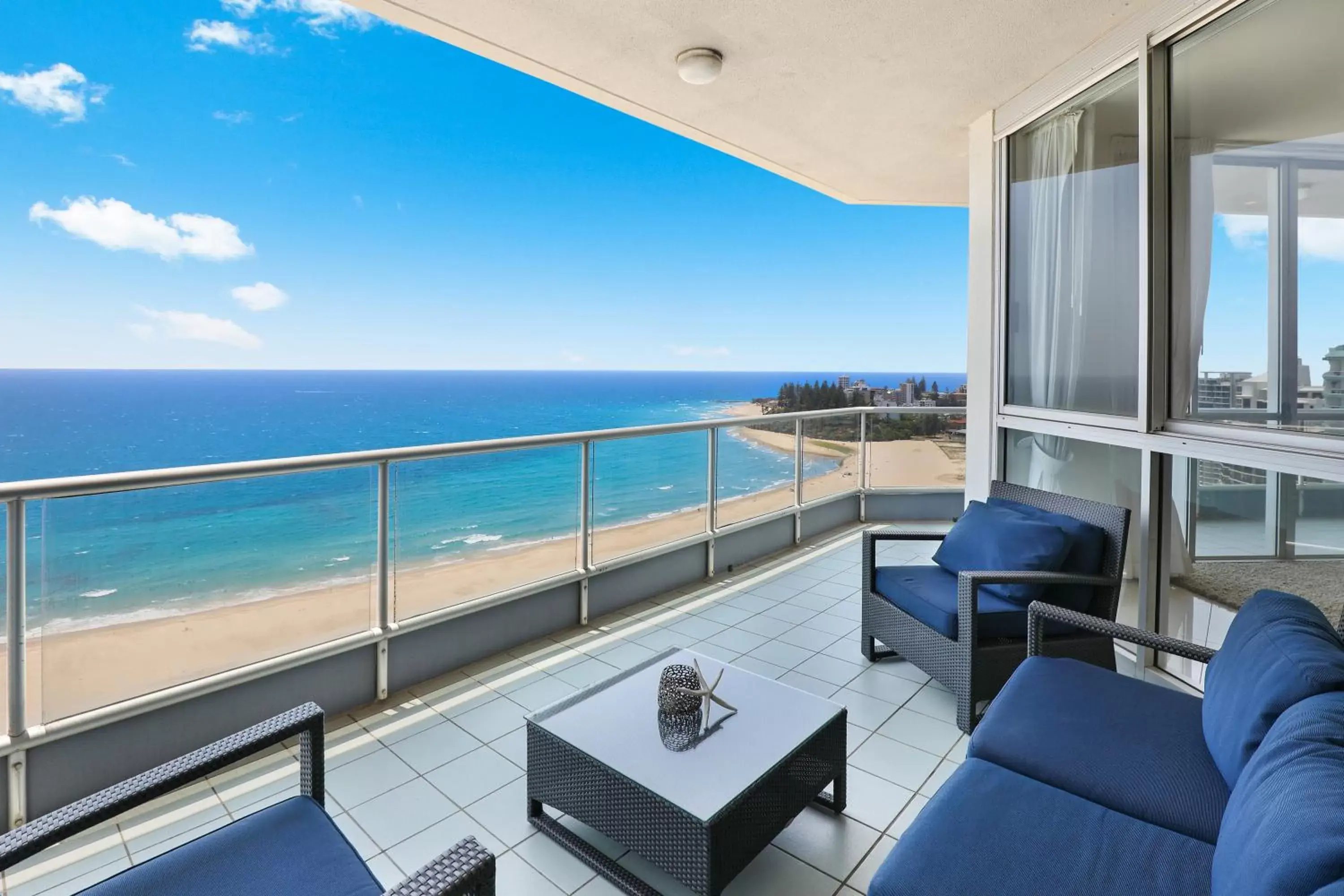 Balcony/Terrace, Sea View in Points North Apartments