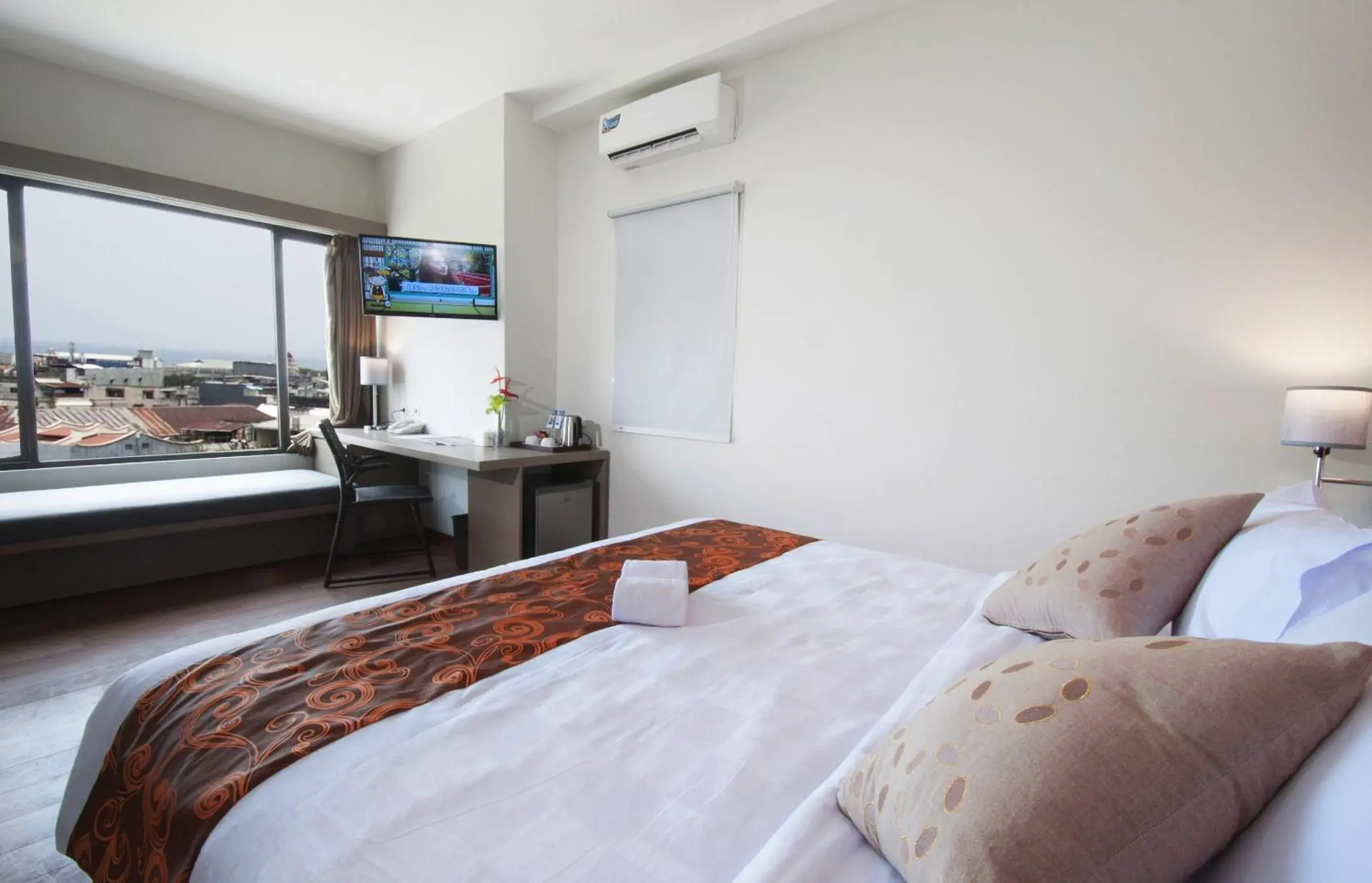 Bed in Genio Hotel Manado Bed in Genio Hotel Manado