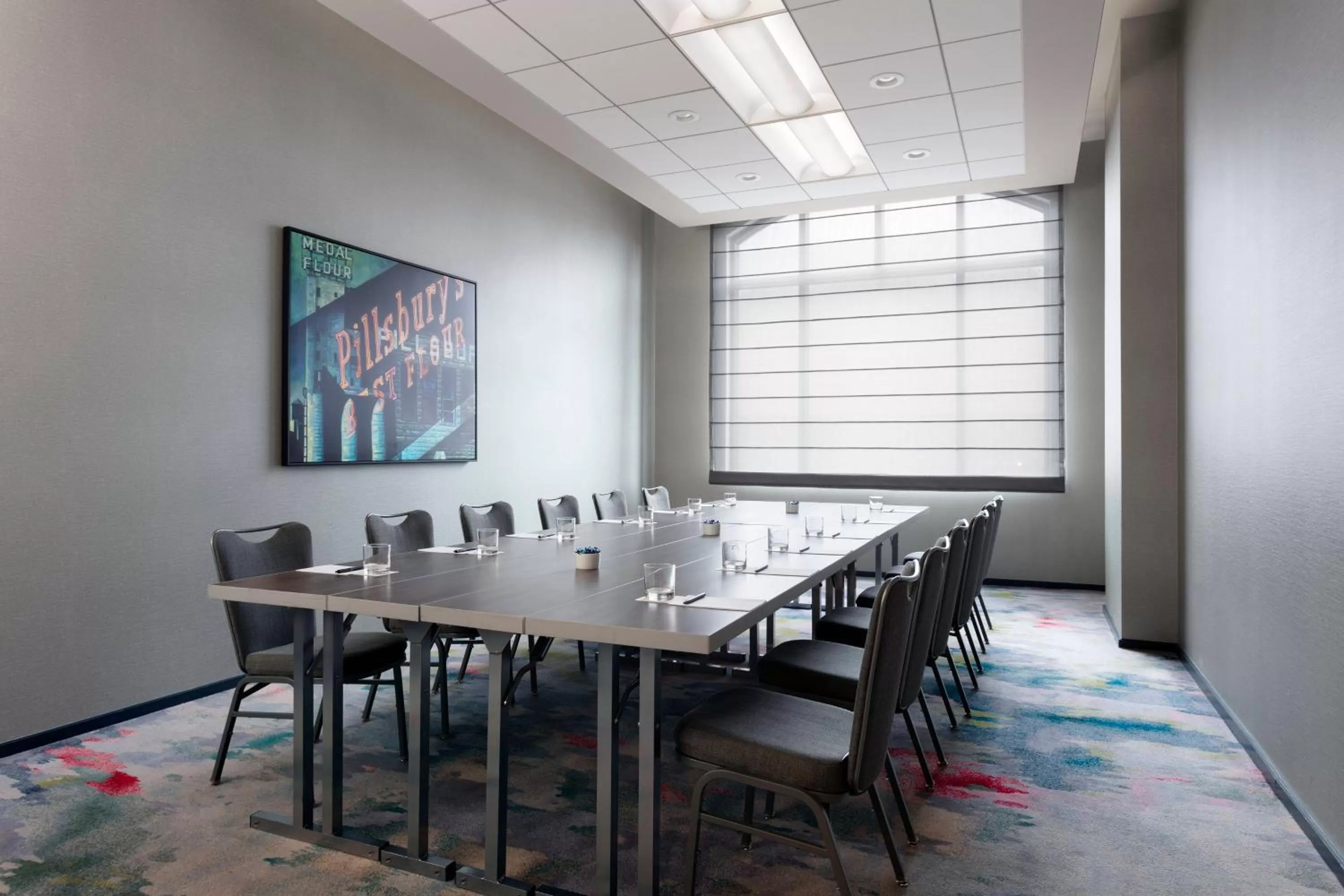 Meeting/conference room in The Lofton Hotel Minneapolis, Tapestry Collection by Hilton