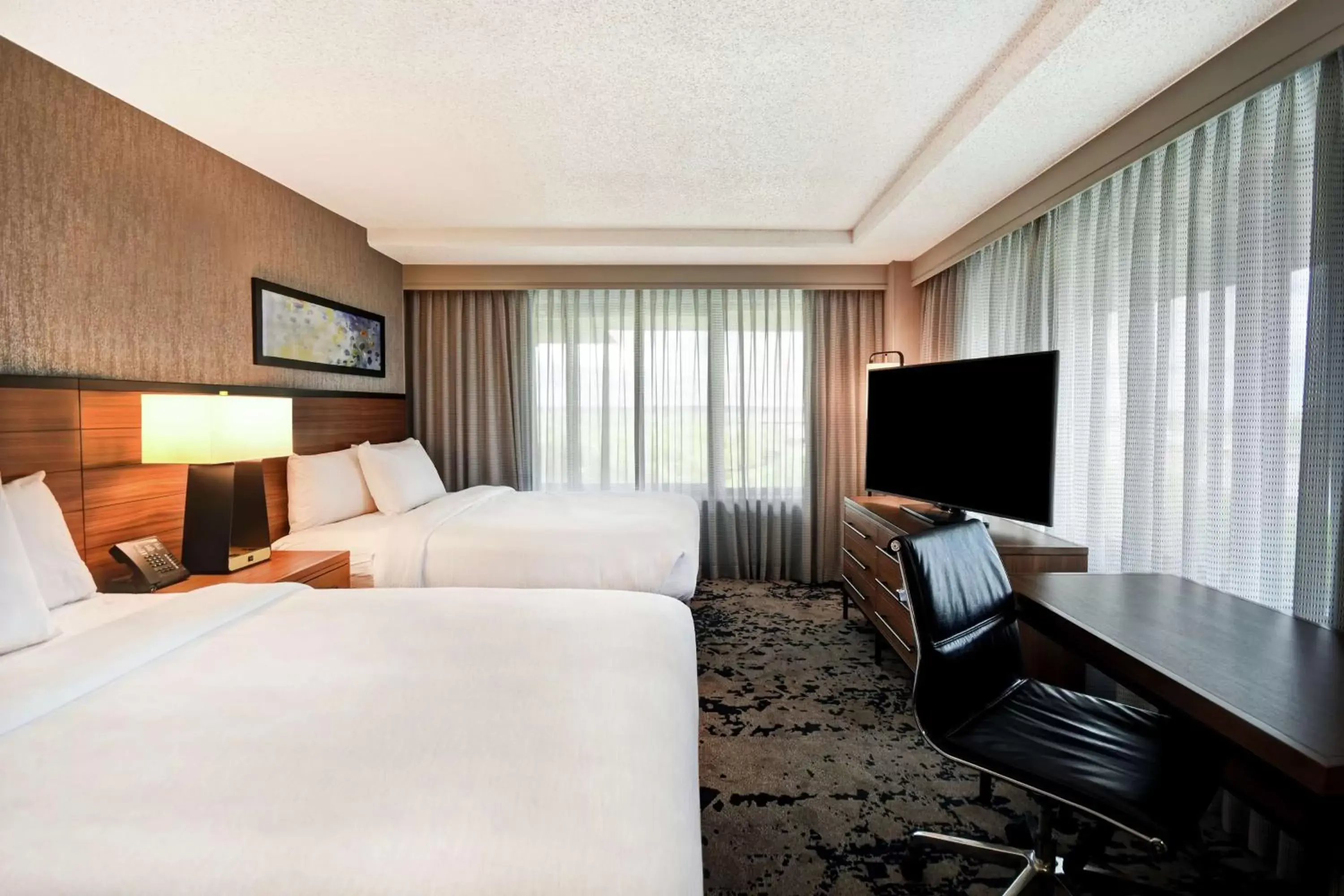 One-Bedroom Suite with Two Queen Beds in Embassy Suites by Hilton Omaha Downtown Old Market