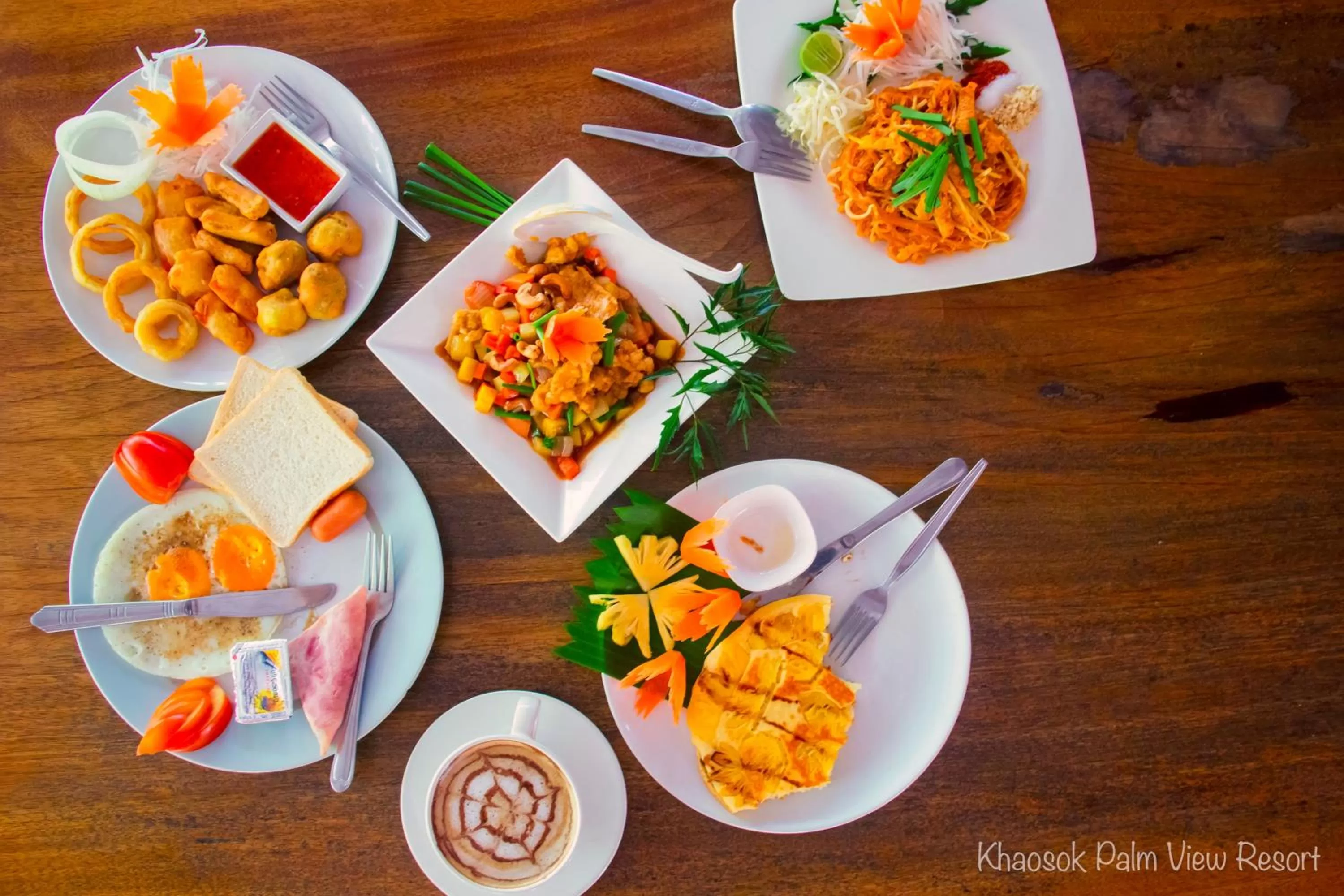 Breakfast in Khao Sok Palmview Resort