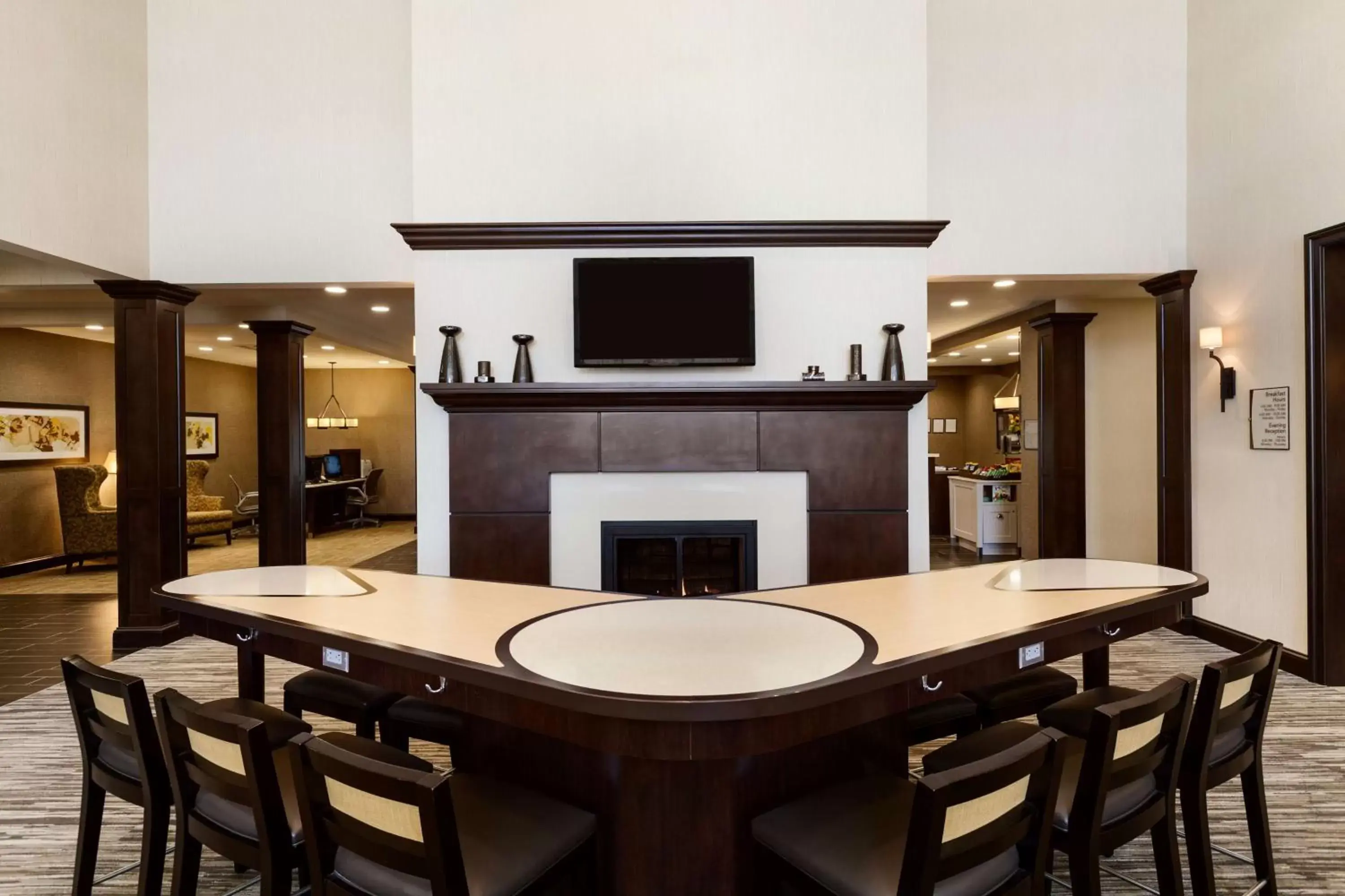 Restaurant/places to eat, Dining Area in Homewood Suites by Hilton Huntsville-Downtown