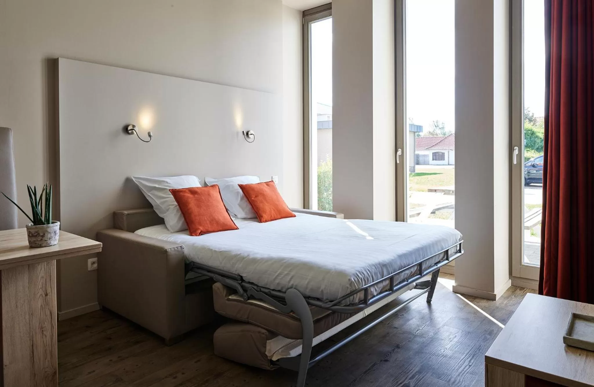 Bed in Holiday Suites Westende - Middelkerke