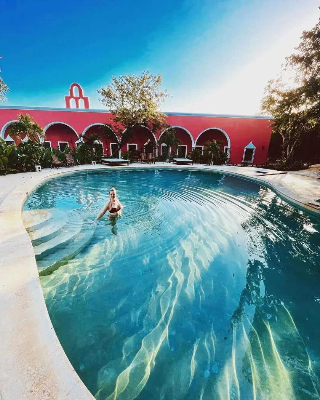 Swimming Pool in Hacienda María Elena Yucatán