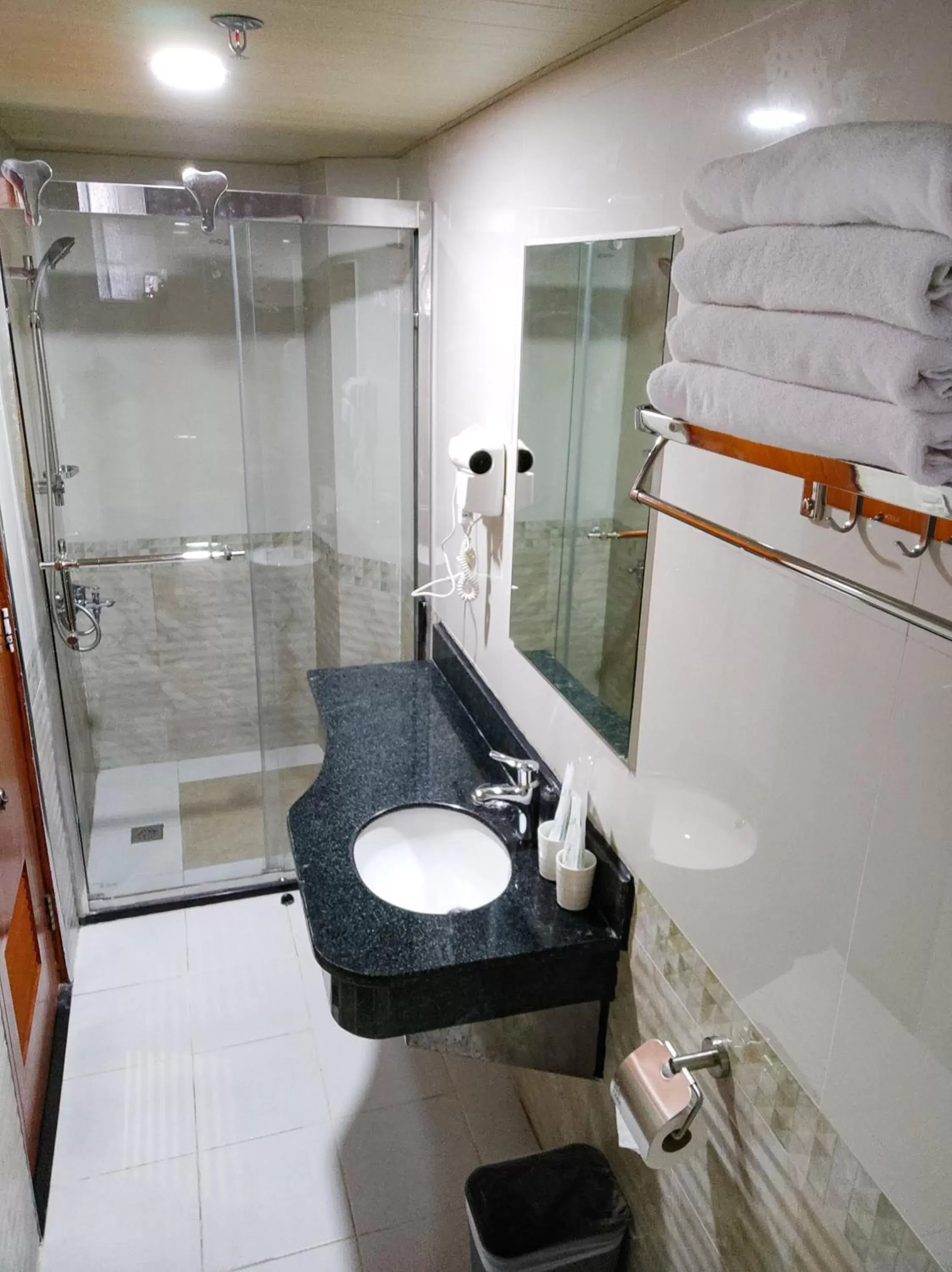 Shower, Bathroom in 456 Hotel