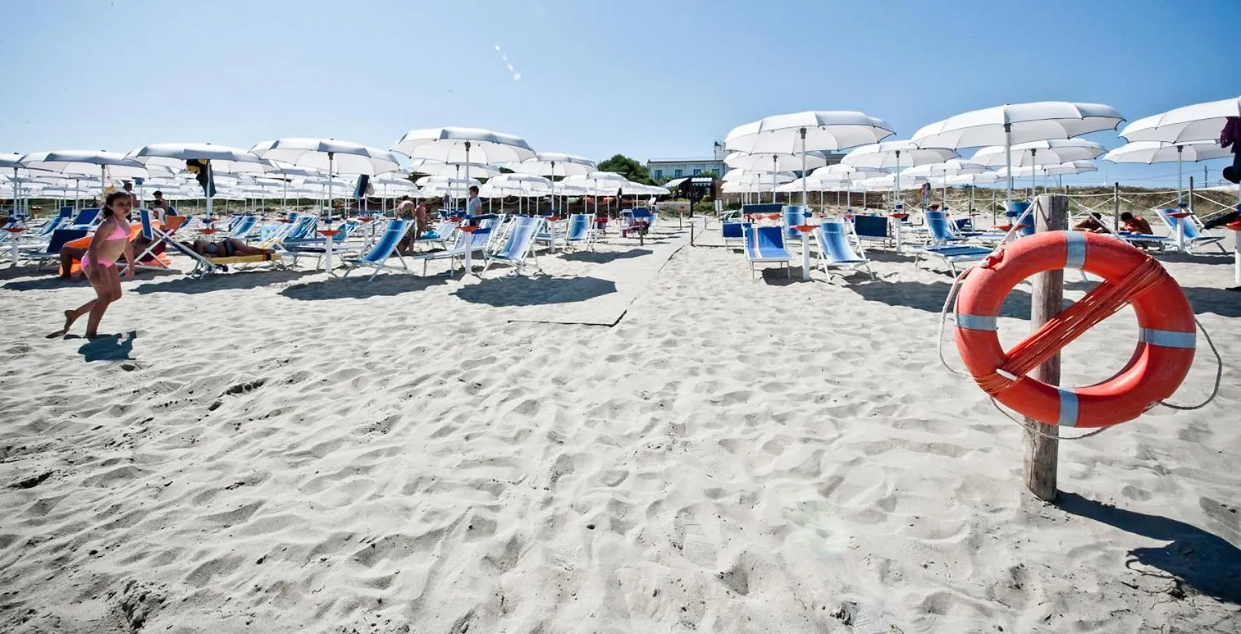 Beach in Ticho's Greenblu Hotel