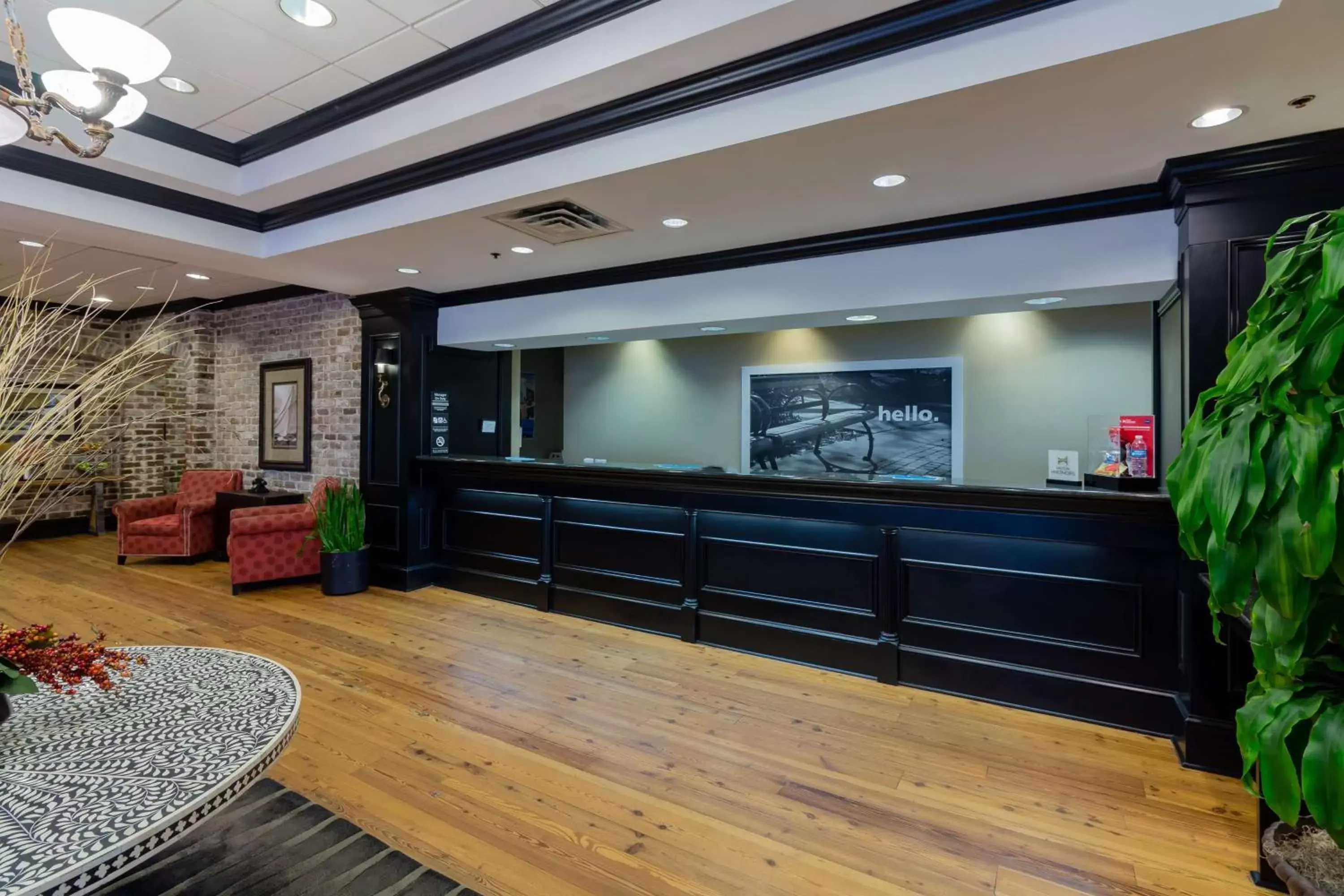 Lobby or reception, Lobby/Reception in Hampton Inn Savannah Historic District