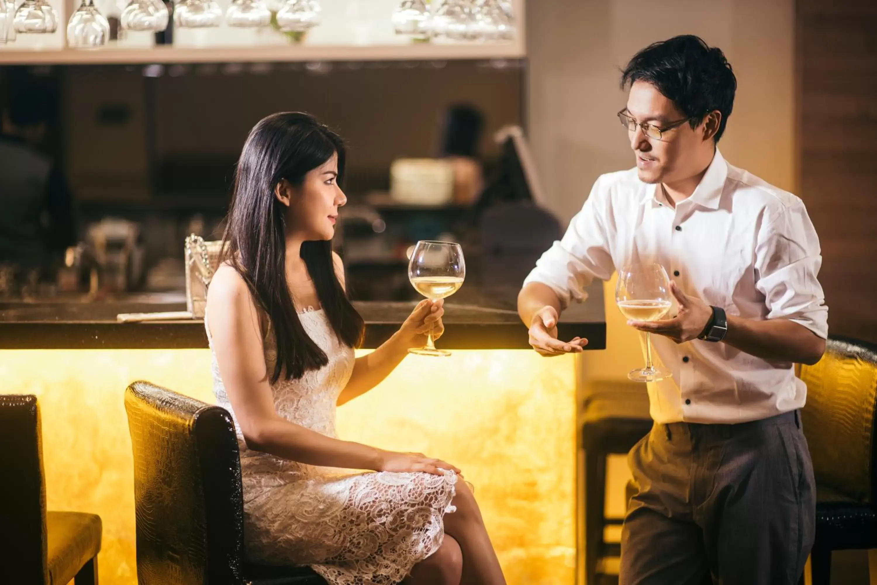 Lounge or bar in Sahid Batam Center Hotel and Convention Lounge or bar in Sahid Batam Center Hotel and Convention