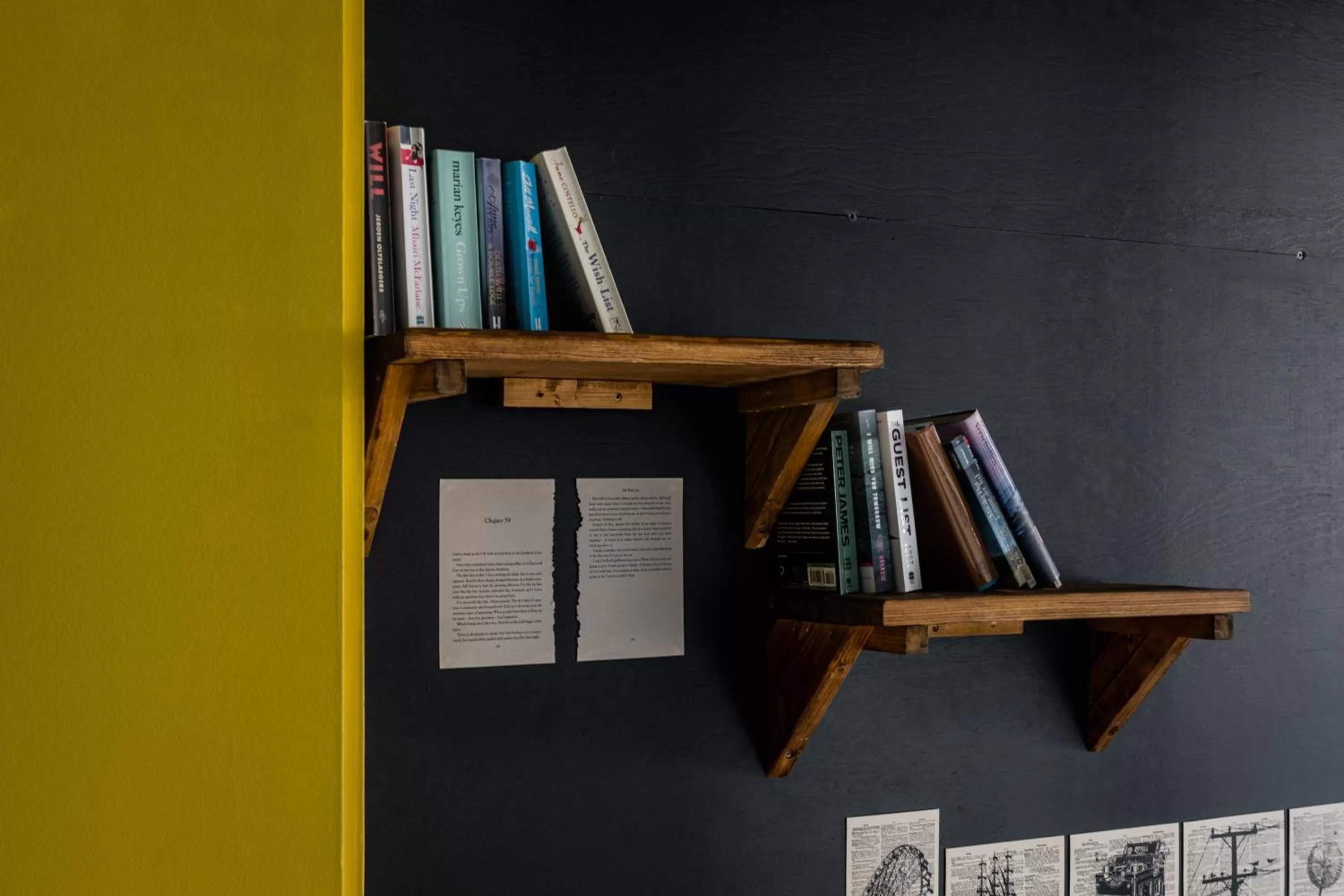 Decorative detail in Capsule Hotel - Zurich Airport