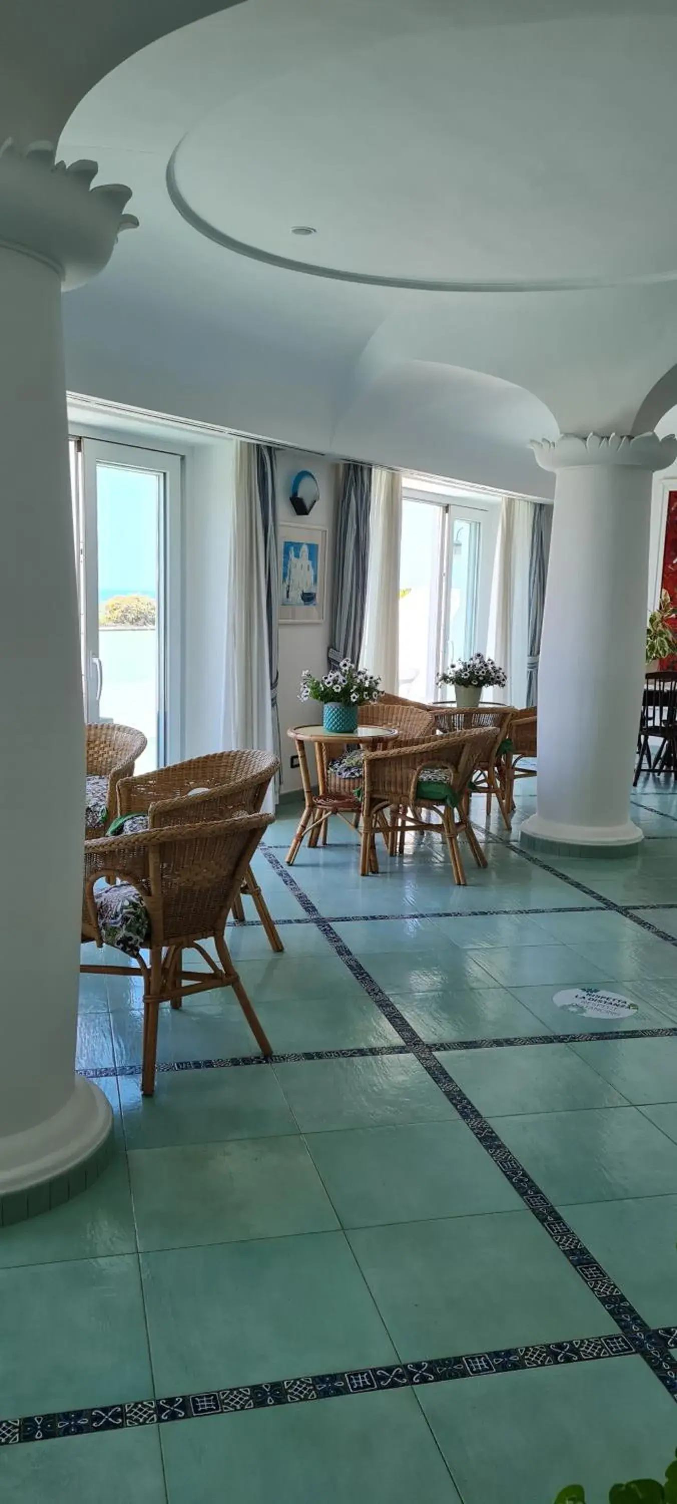 Living room in Hotel Albatros