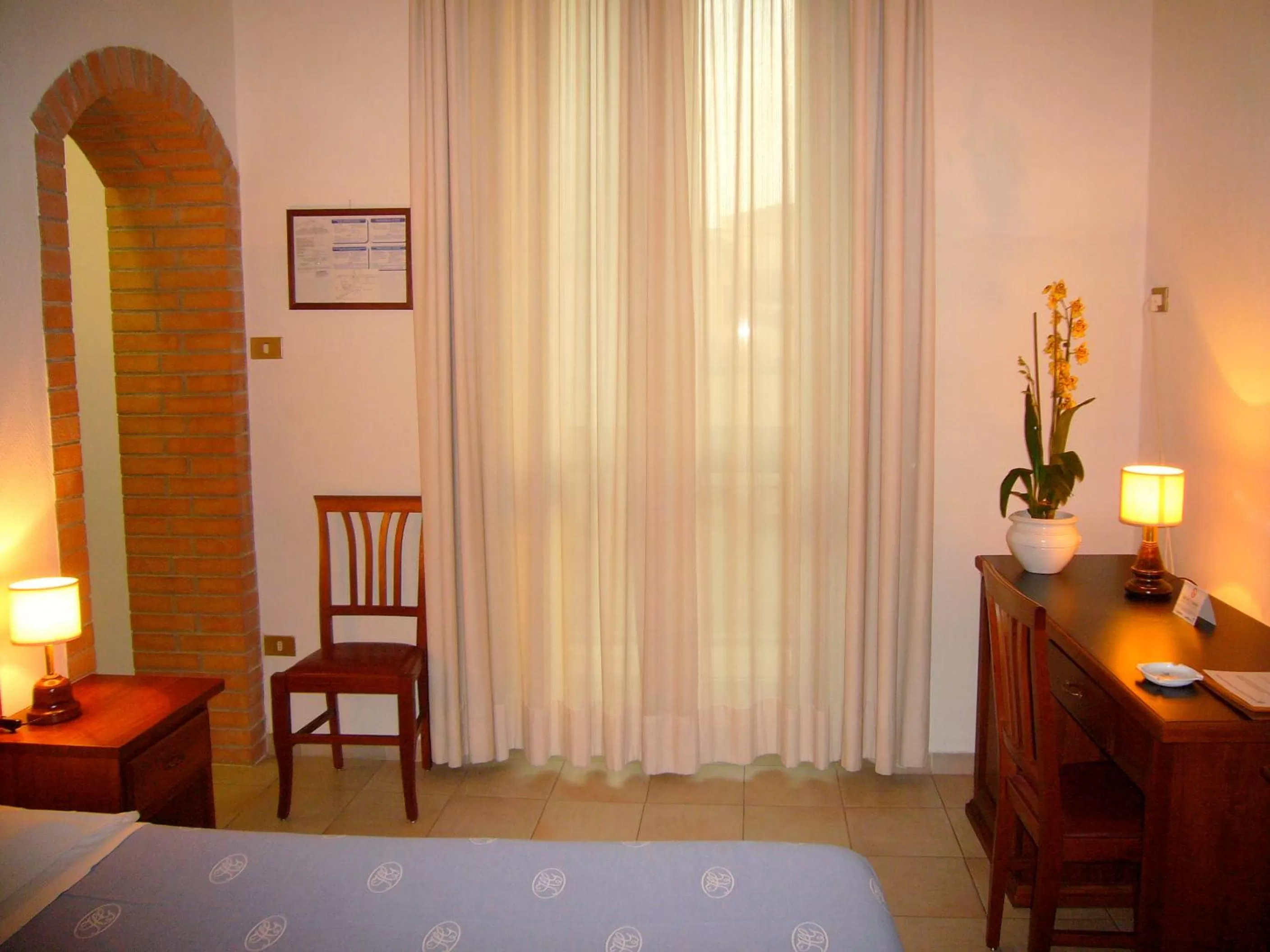 Bed in Hotel Giardino