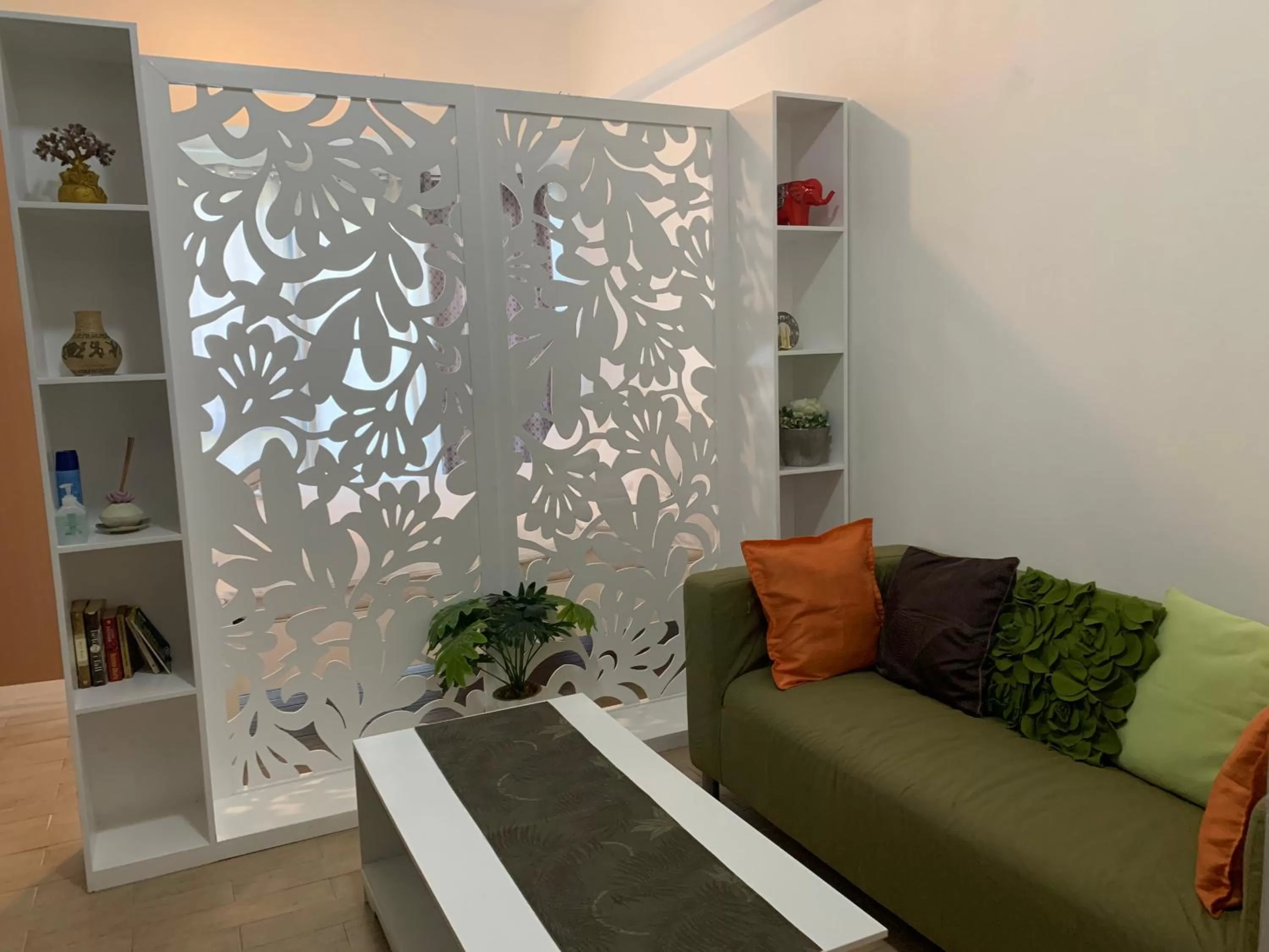 Living room in 81 Newport Boulevard Cluster 4 - 8F across NAIA Airport, Terminal 3