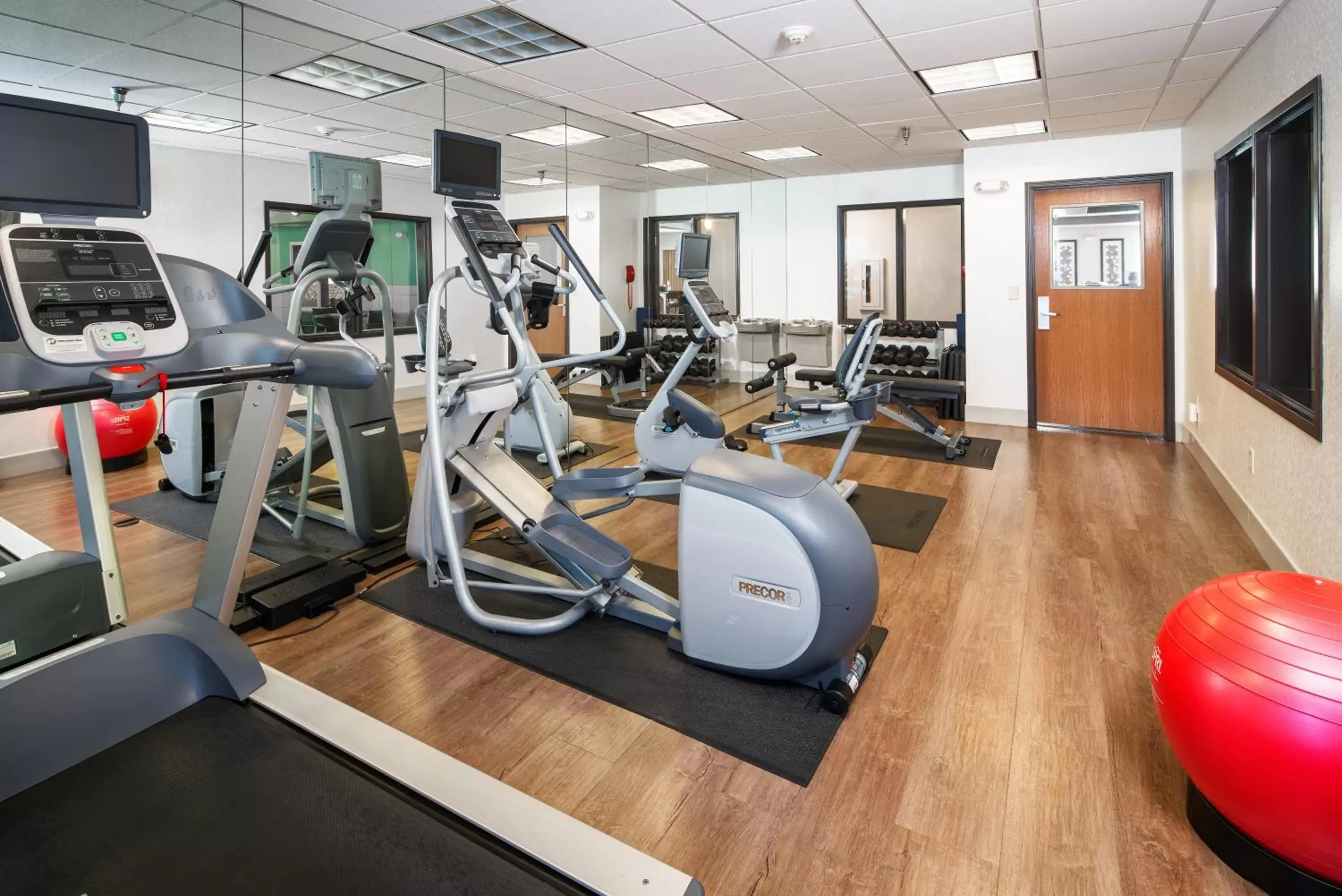 Fitness centre/facilities, Fitness Center/Facilities in Holiday Inn Express Hotel & Suites Bellevue-Omaha Area, an IHG Hotel