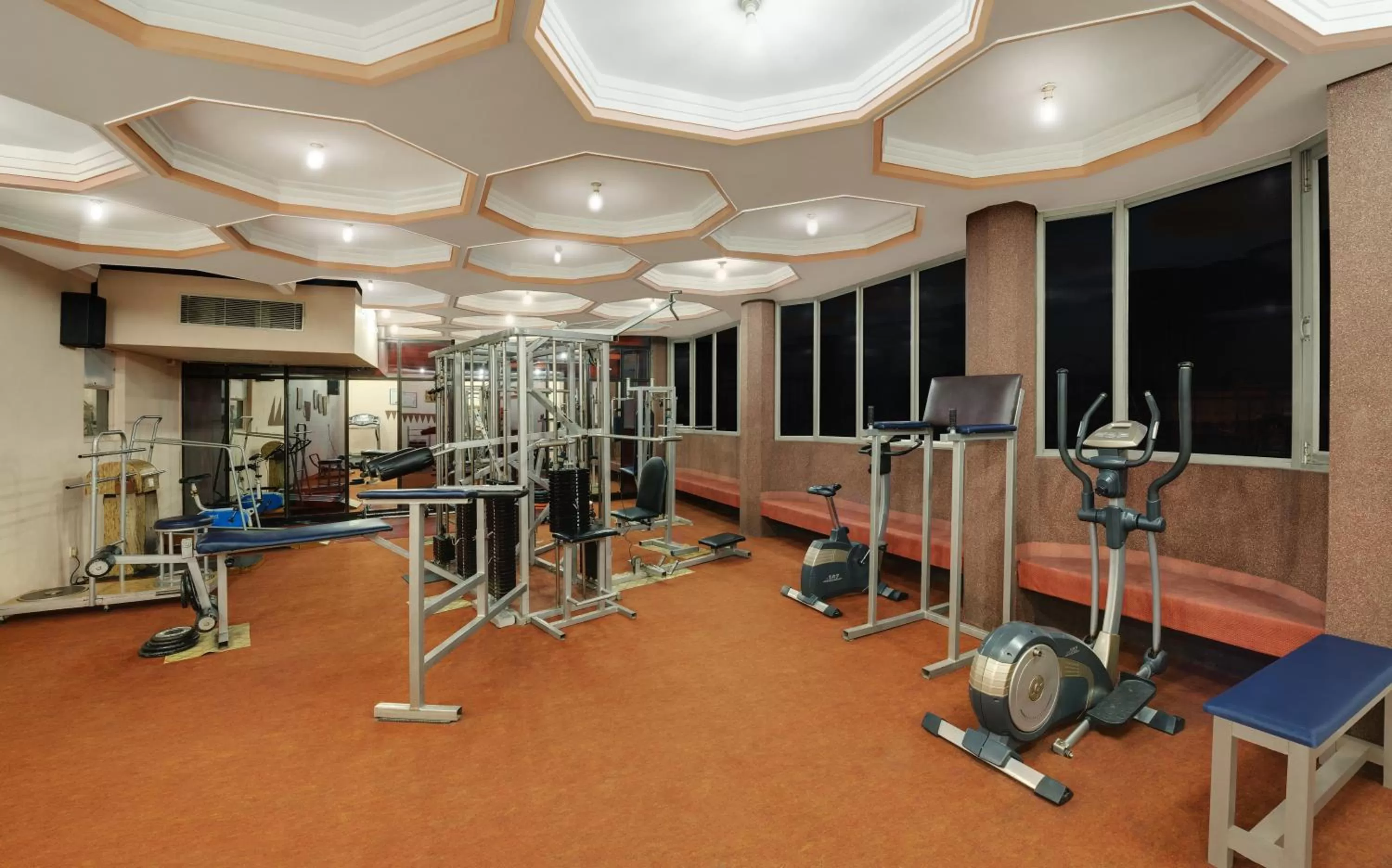 Fitness centre/facilities in Hotel Amar