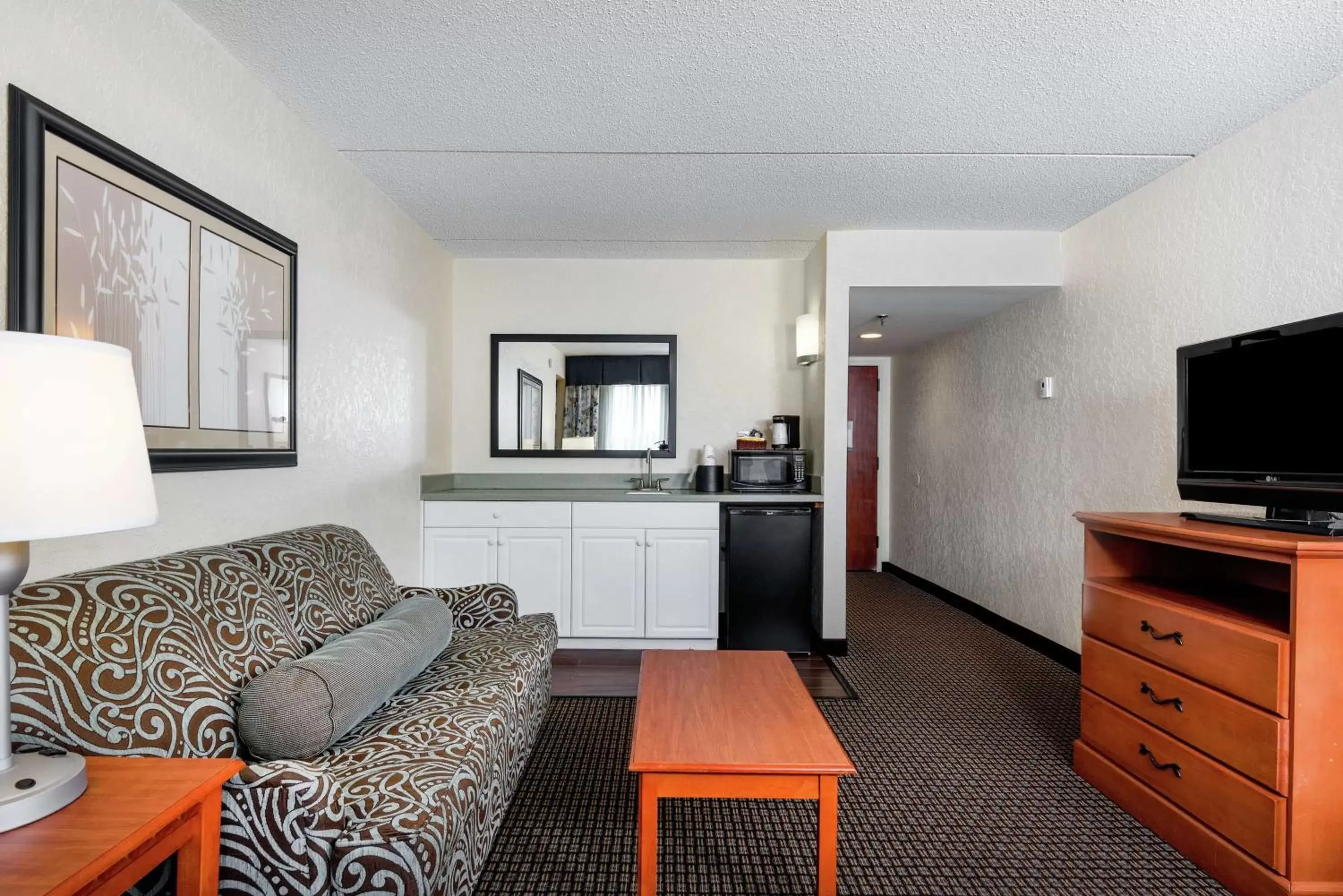 Living room, Seating Area in Hampton Inn Morehead City