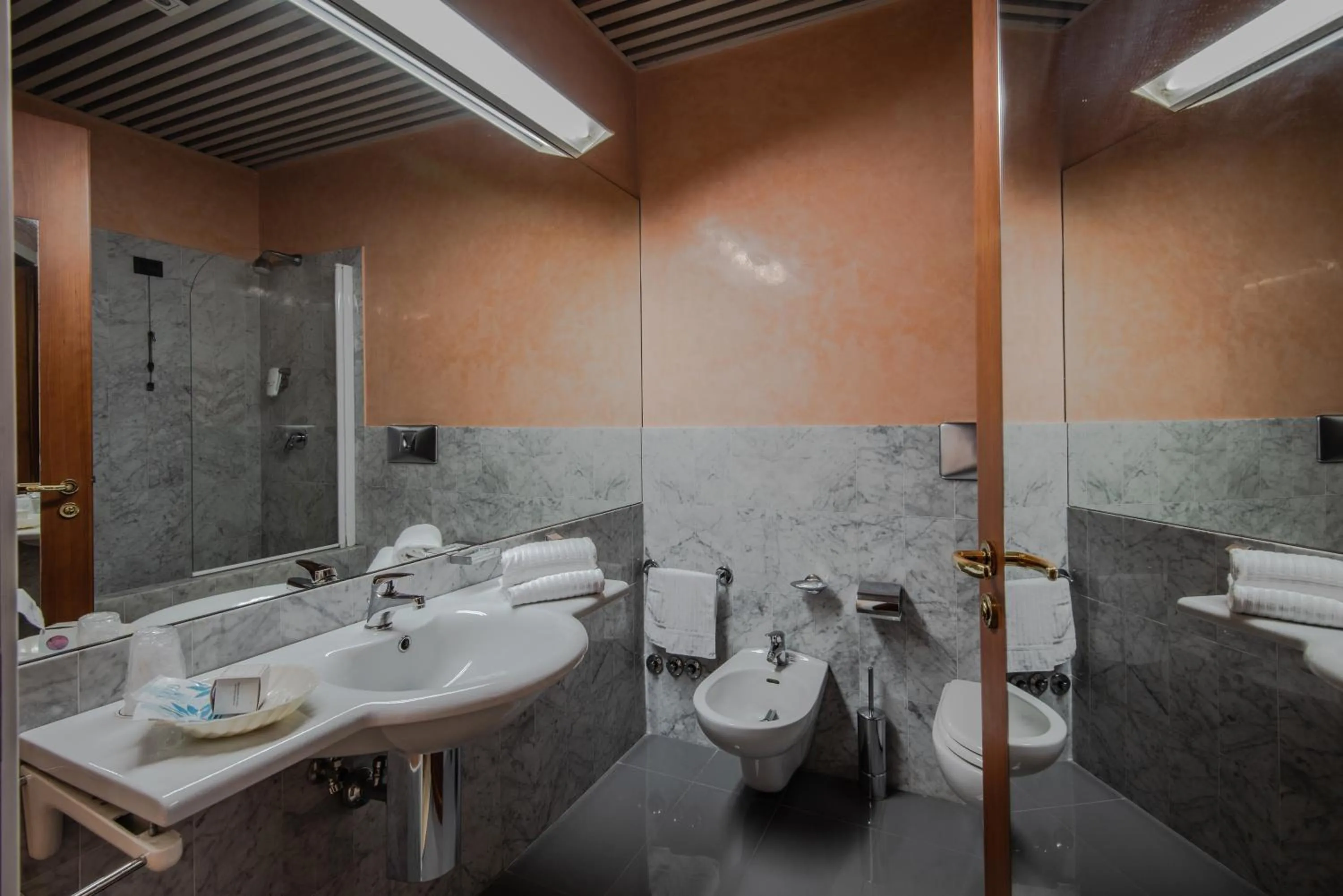 Bathroom in Hotel Petra