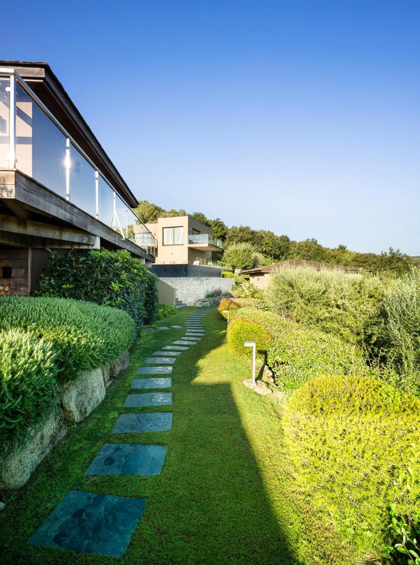 Garden in Hôtel Version Maquis Santa Manza