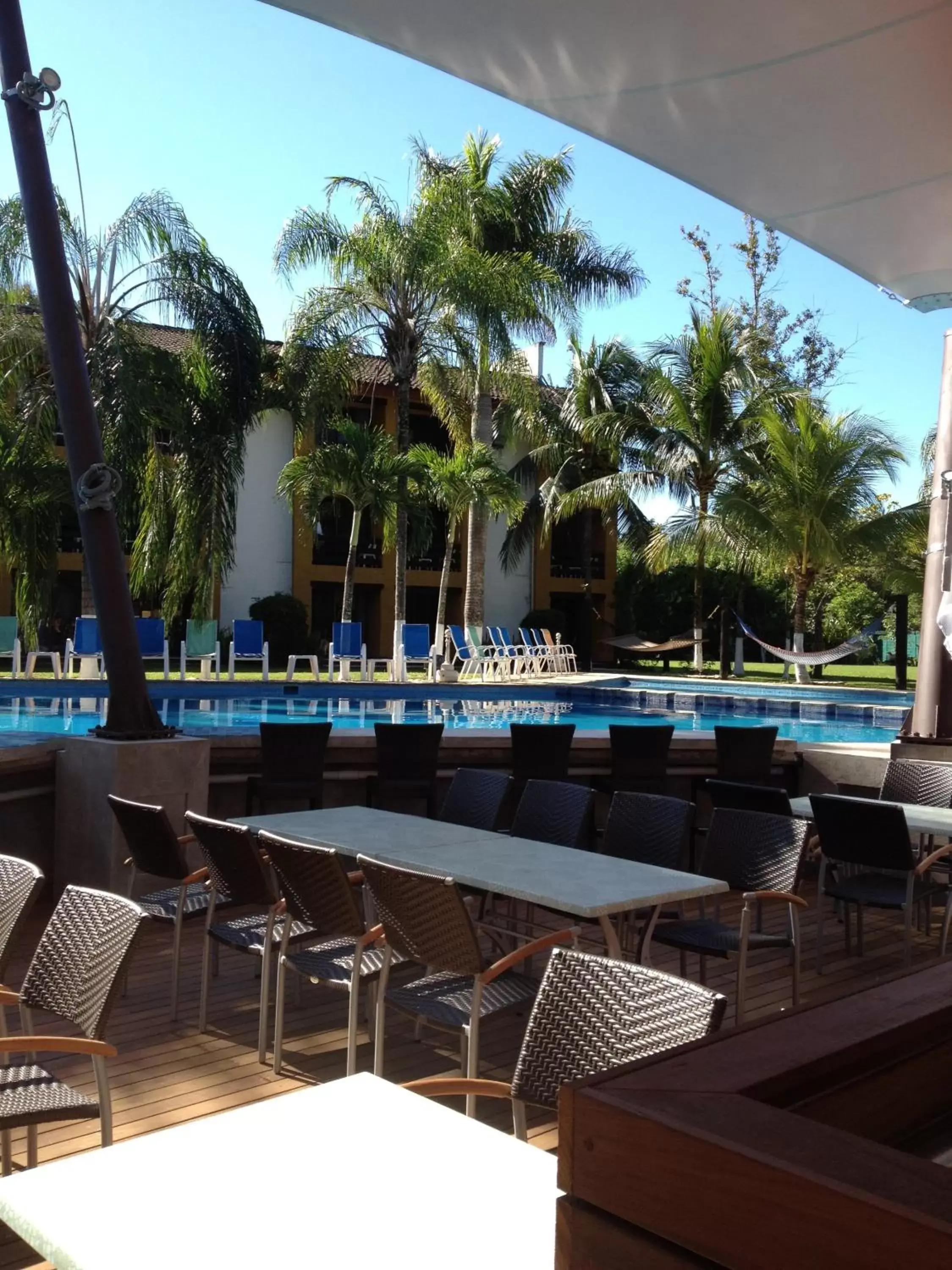 Lounge or bar, Swimming Pool in Hotel Ciudad Real Palenque