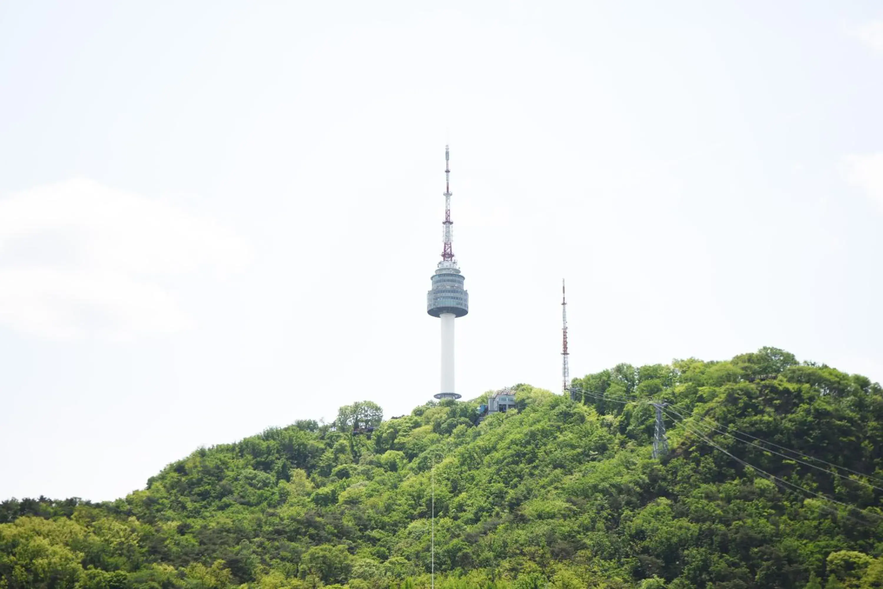 Mountain view in Namsan Forest Guesthouse