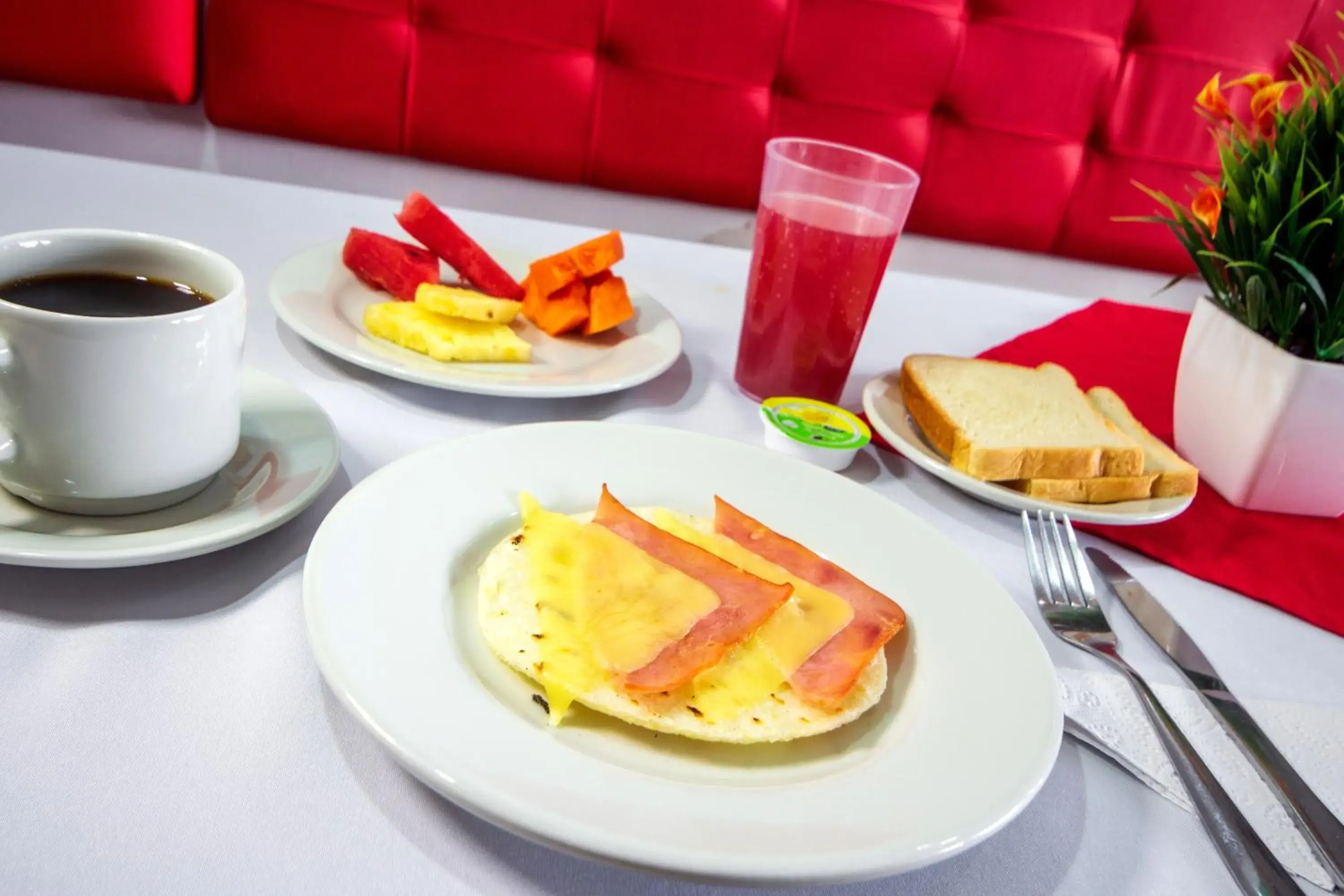 Breakfast in Hotel Marina Suites By GEH Suites